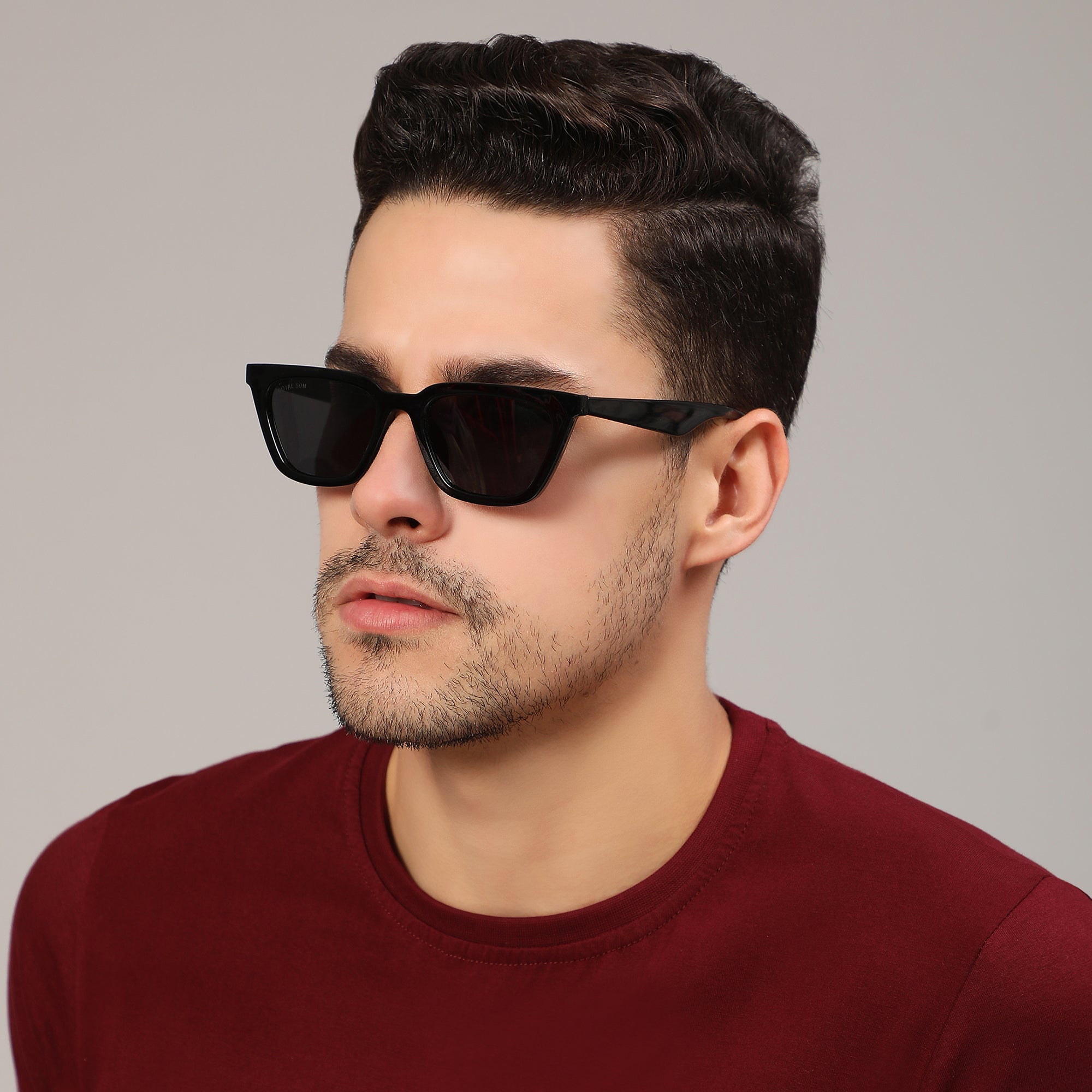 Royal Son Round UV Protection Men Women Sunglasses - CHI00126-C4