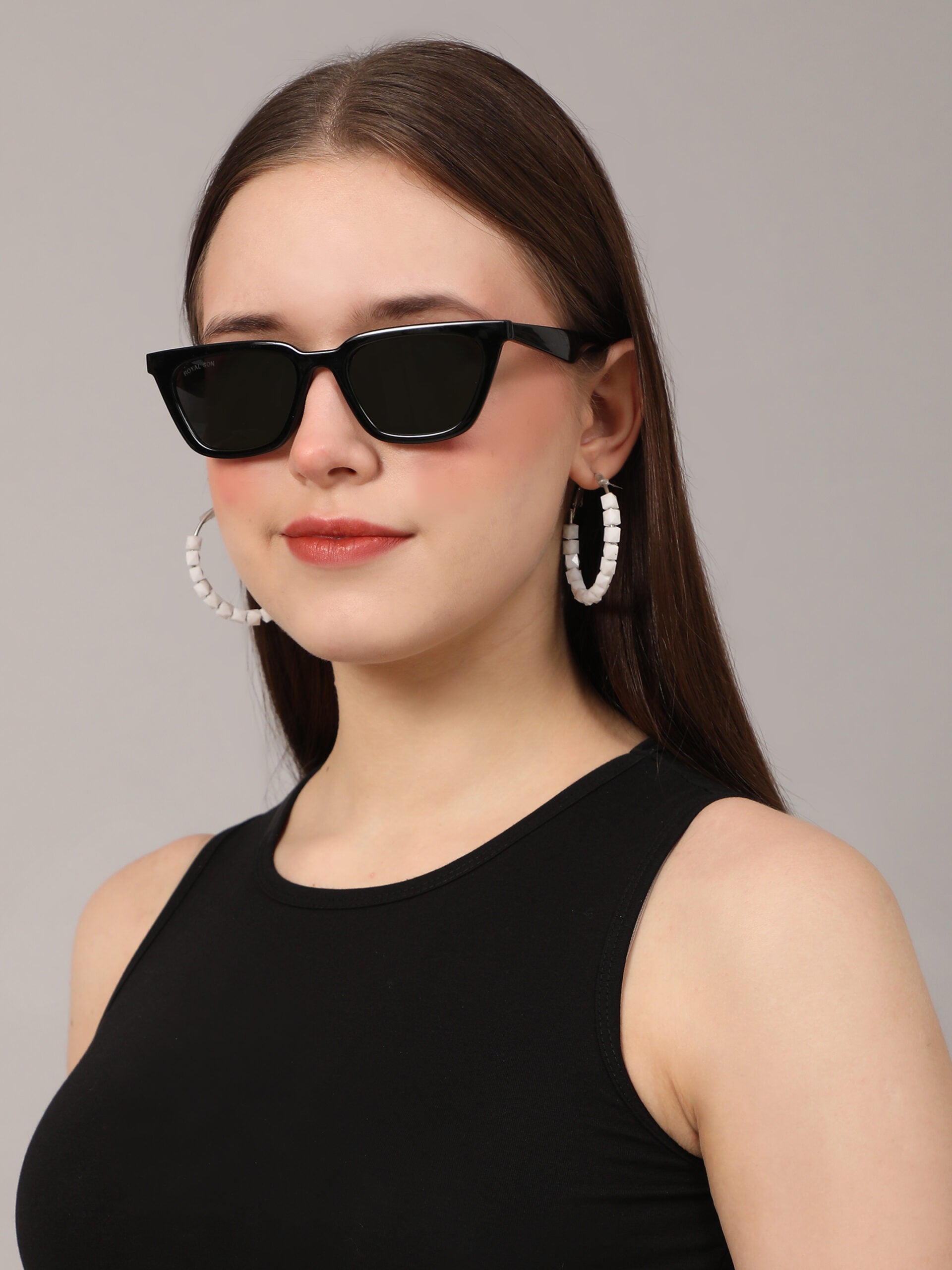 Royal Son Round UV Protection Men Women Sunglasses - CHI00126-C4