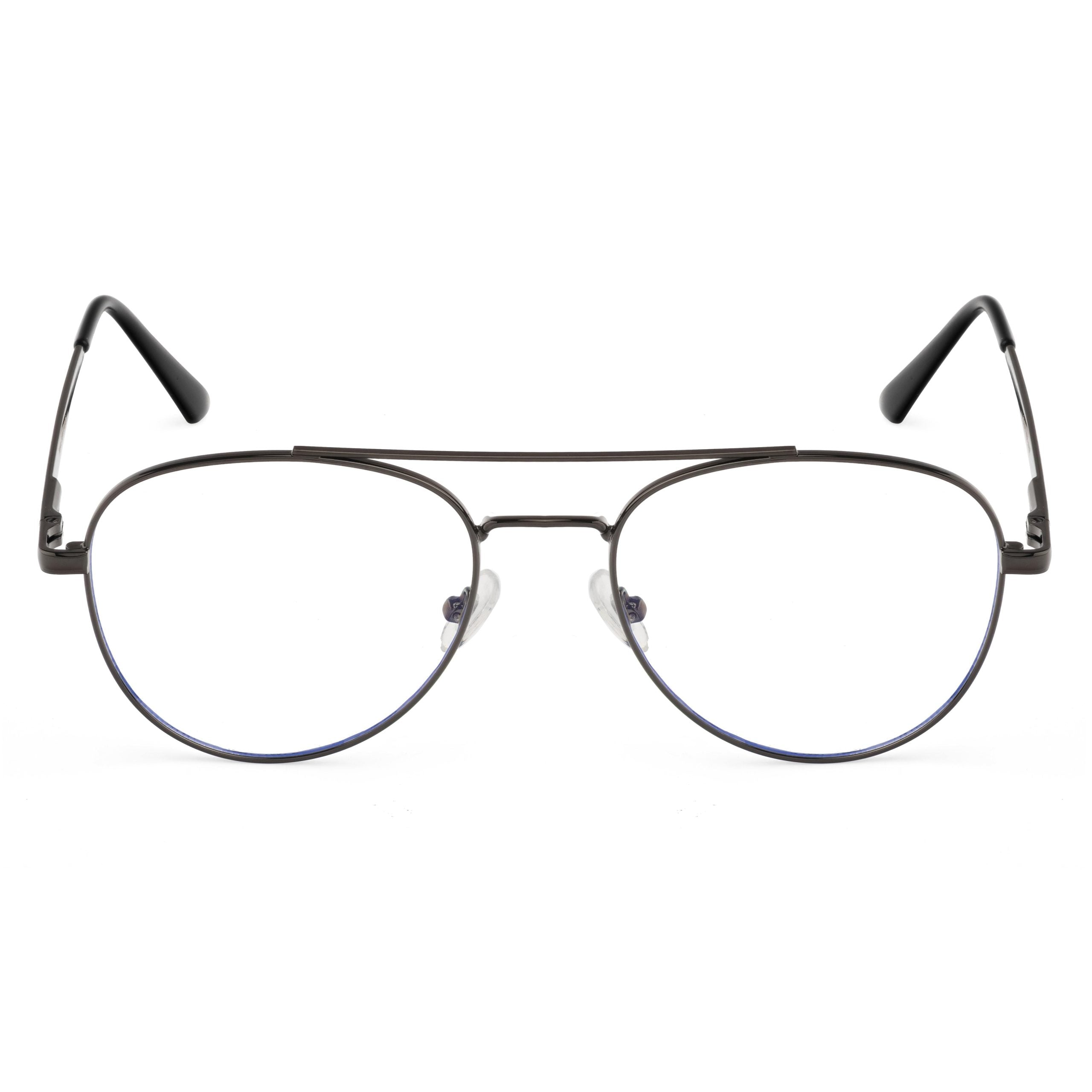 ROYAL SON Blue Block Spectacles Frames for Men and Women – RS5050-C1