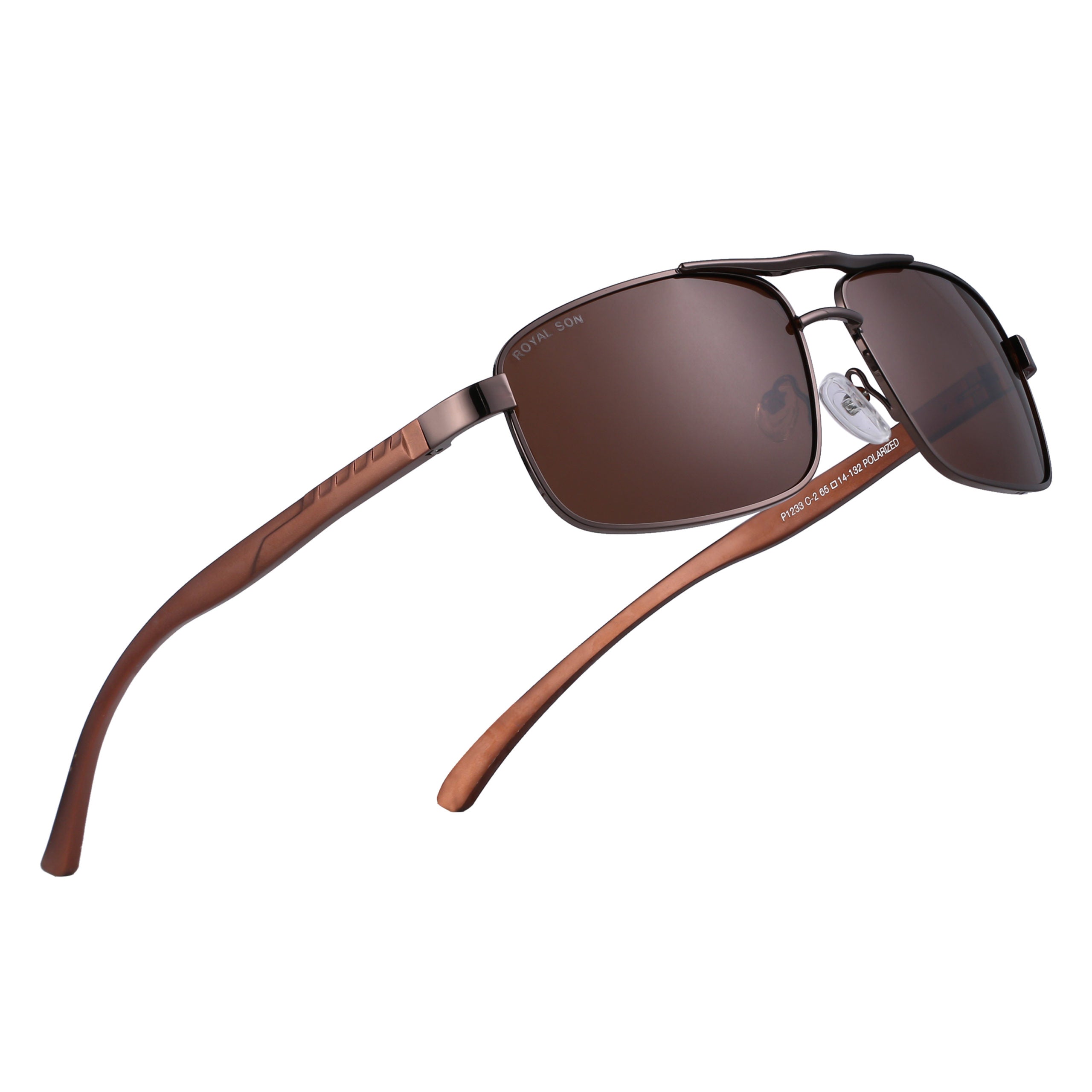 Royal Son Rectangular Polarized Men Sunglasses - CHI0085-C3