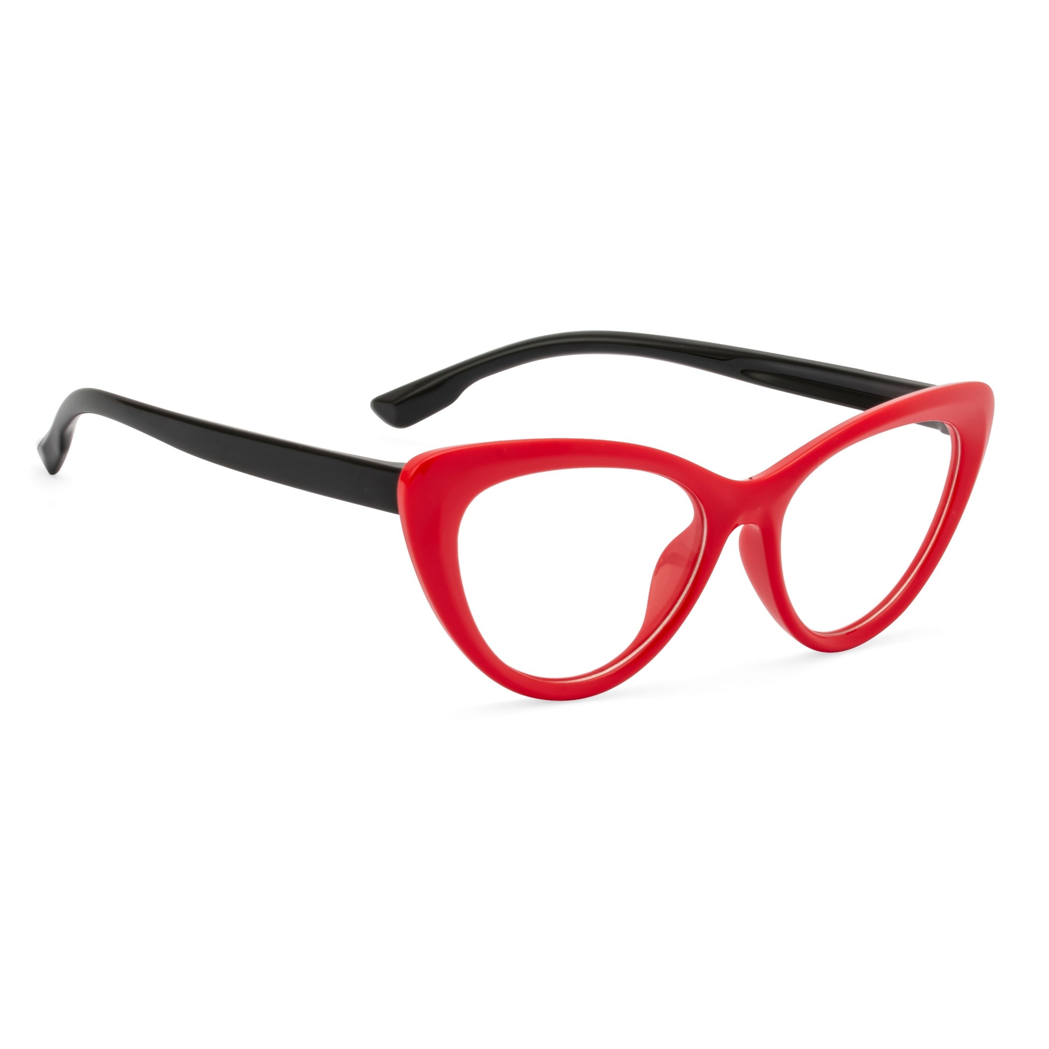 Royal Son Cat Eye Black Spectacles Frames For Kids- SFKID0055-C2