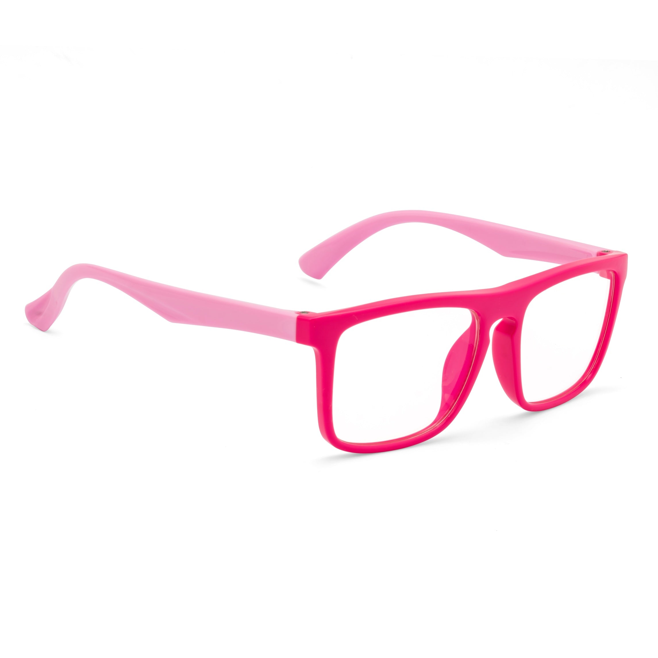Royal Son Retro Square Black Spectacles Frames For Kids - SFKID0054-C5