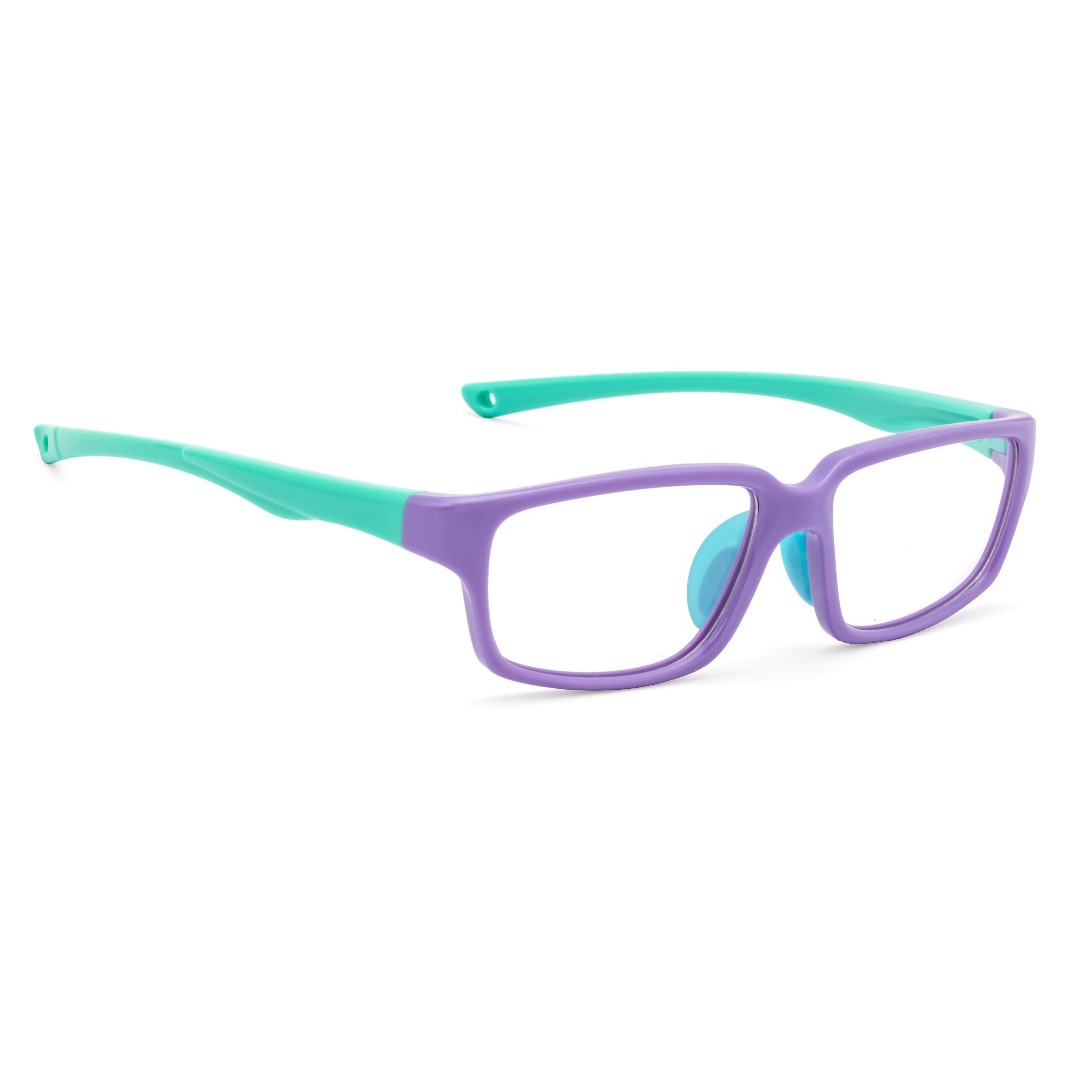 Royal Son Rectangle Blue Spectacles Frames  - SFKID0057-C2