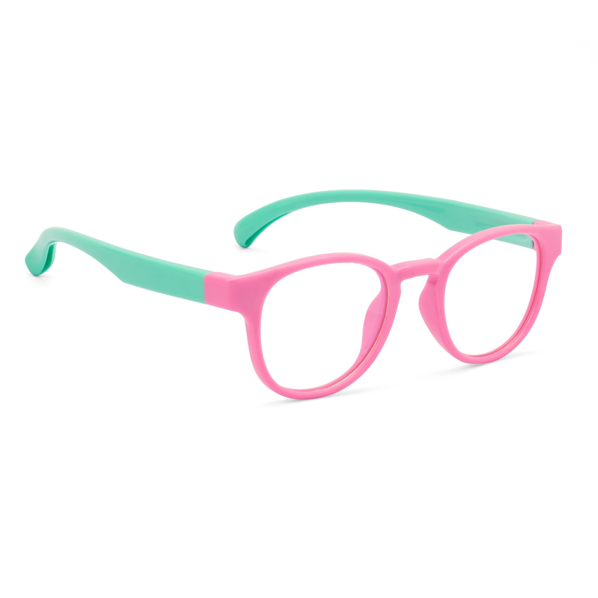 Royal Son Retro Square Spectacles Frames For Kids - SFKID0052-C5