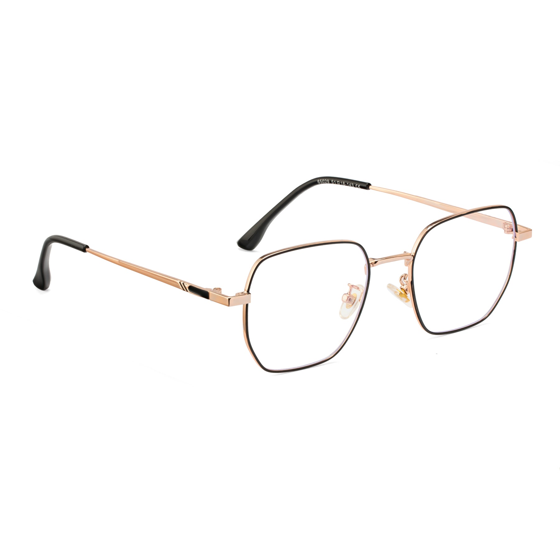 Royal Son Polygon Blue Ray Cut Men Women Eye Glasses - SF0016-C4