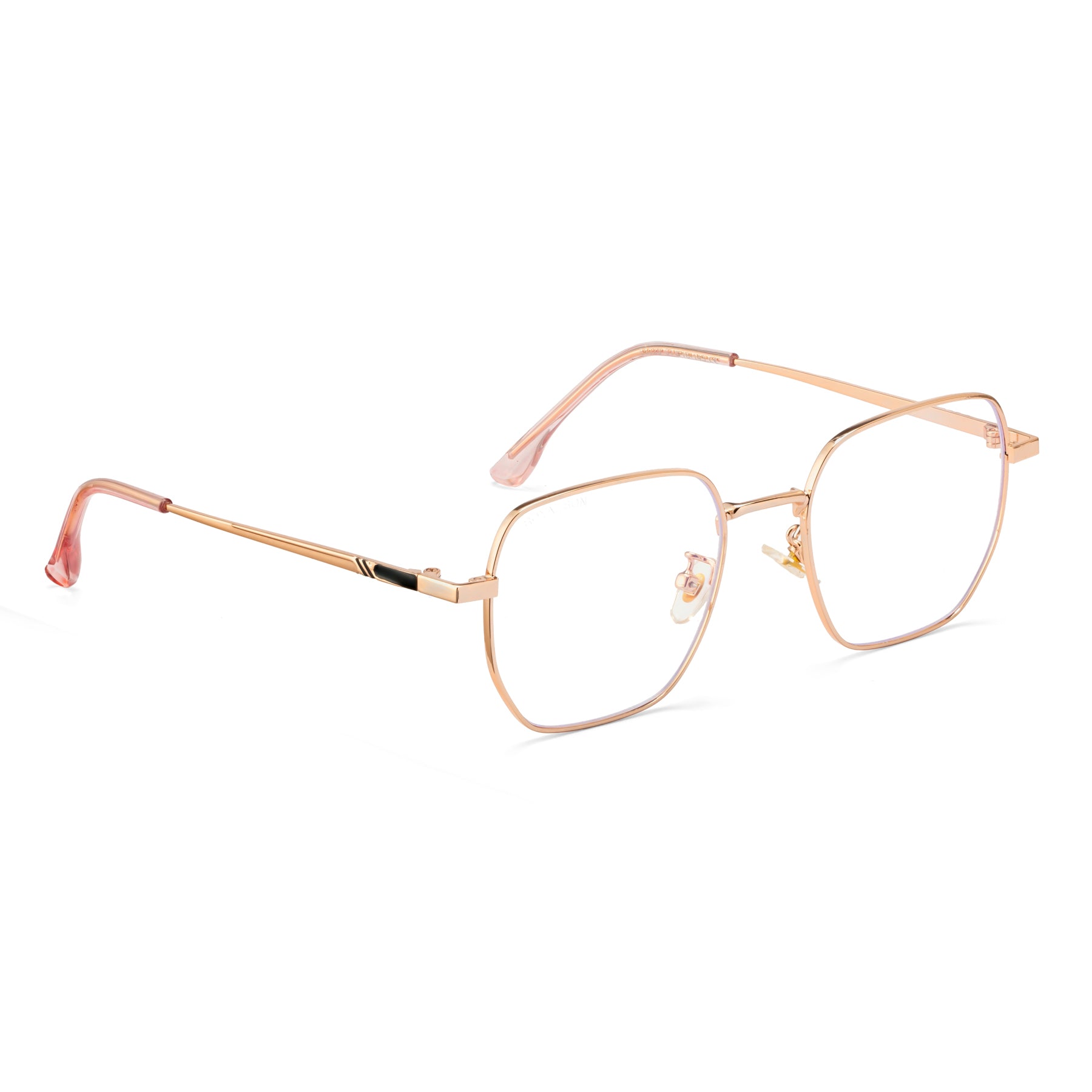 Royal Son Polygon Blue Ray Cut Men Women Eye Glasses - SF0016-C5