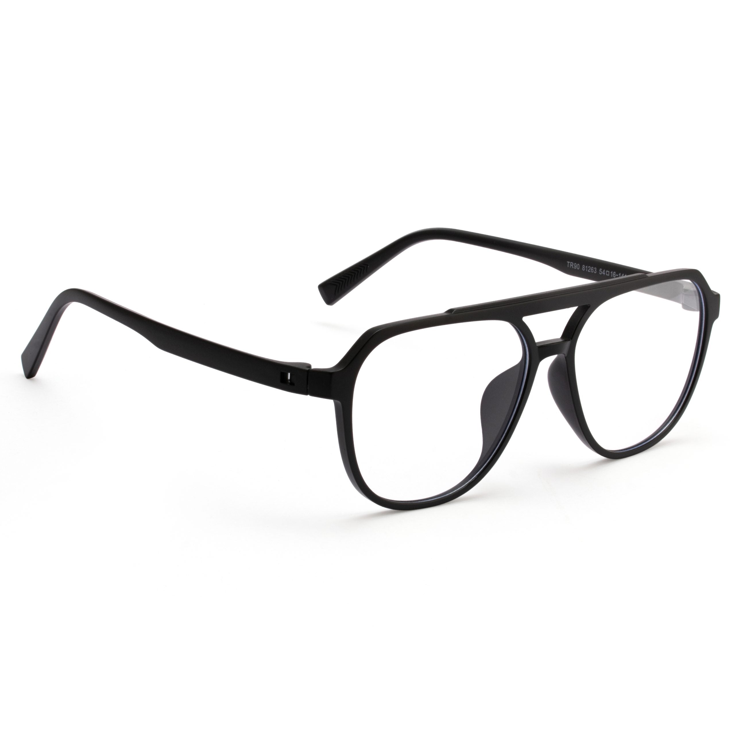 Royal Son Pilot Black Computer Glasses Men Women - SF0060-C1