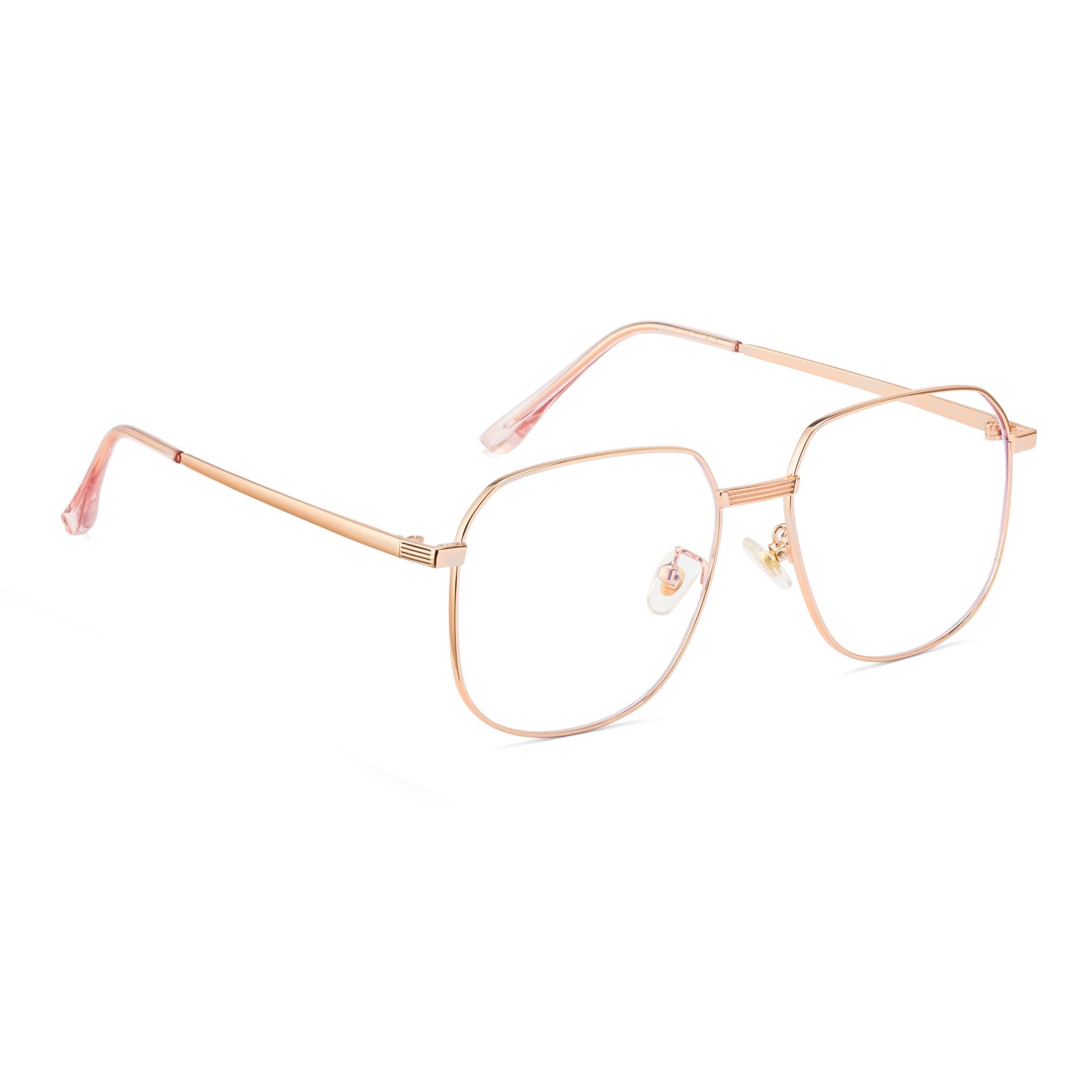 Royal Son Square Blue Ray Cut Men Women Eye Glasses - SF0017-C5