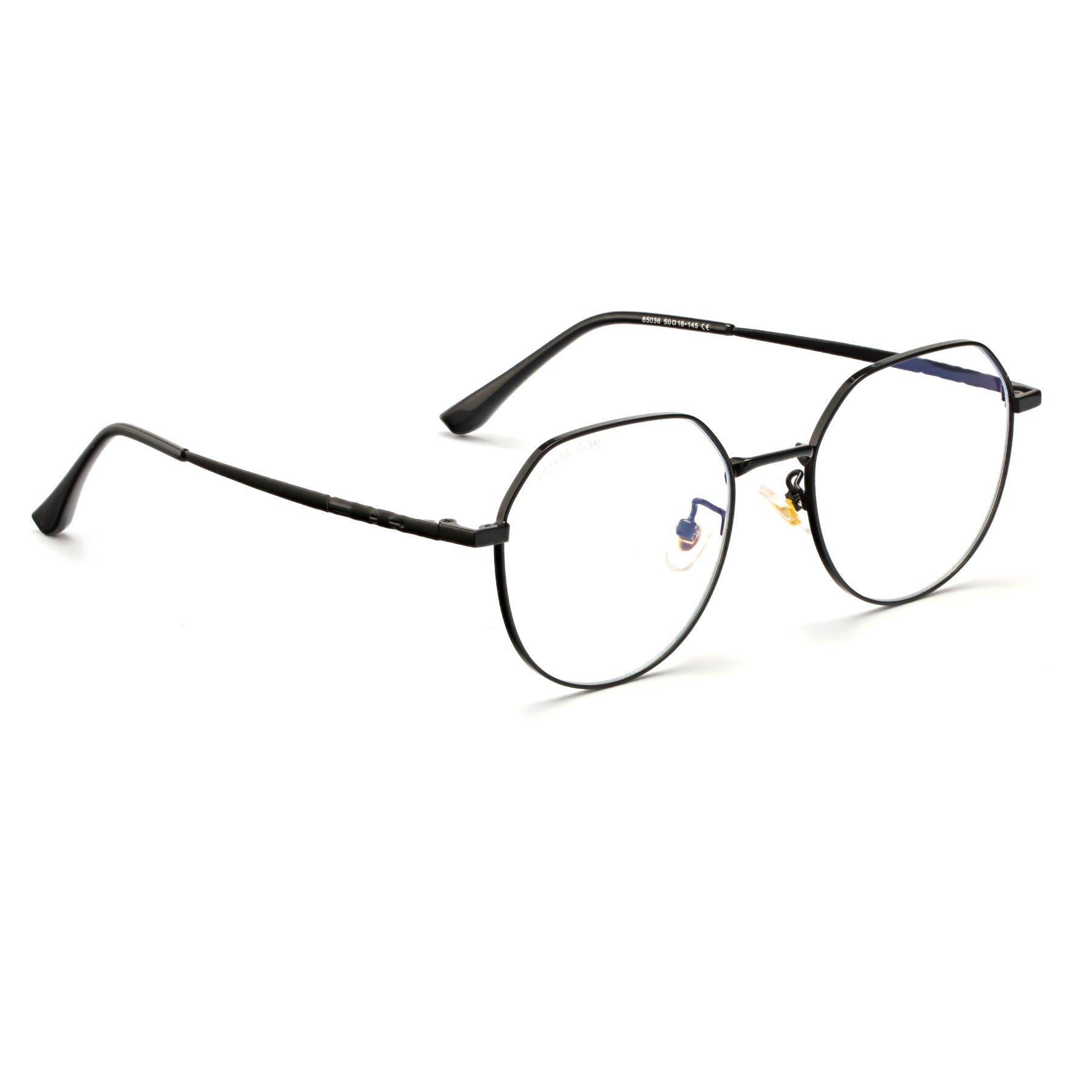 Royal Son Round Blue Ray Cut Men Women Eye Glasses - SF0018-C1