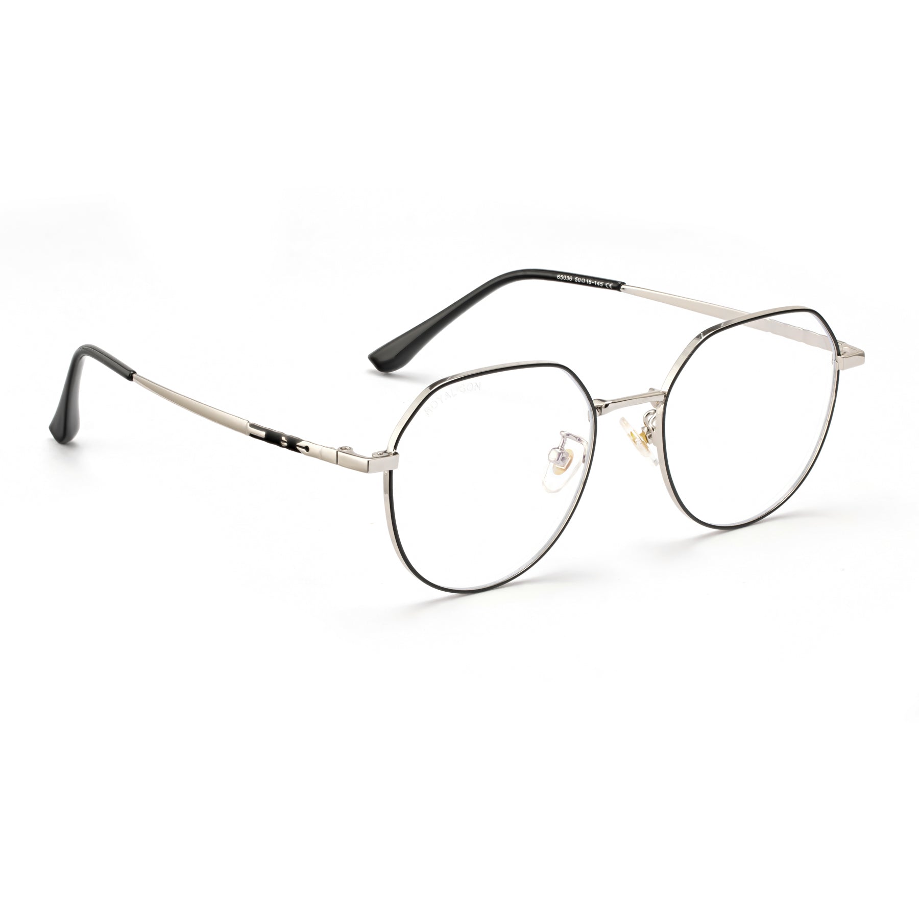 Royal Son Round Blue Ray Cut Men Women Eye Glasses - SF0018-C2