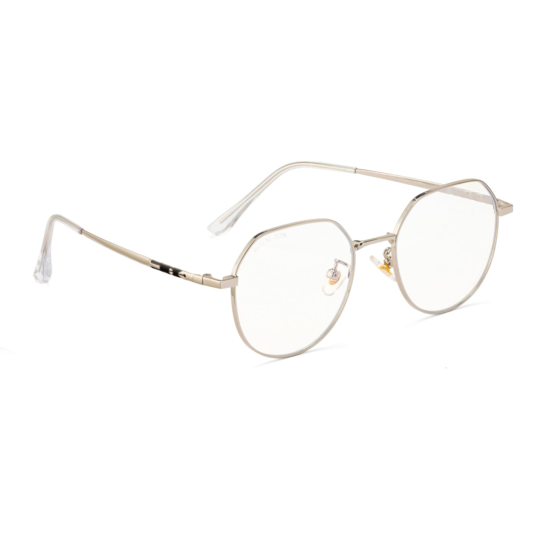 Royal Son Round Blue Ray Cut Men Women Eye Glasses - SF0018-C3