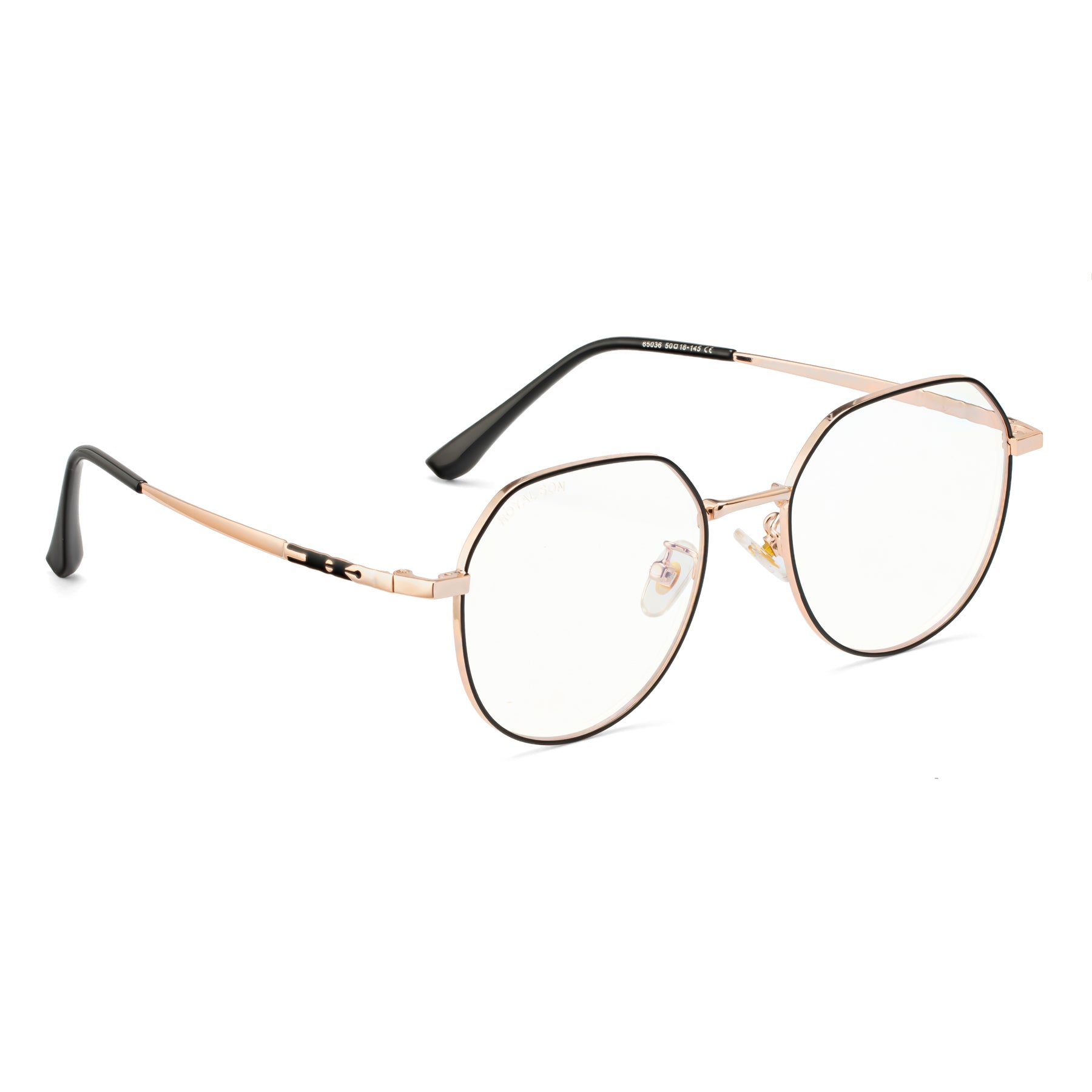 Royal Son Round Blue Ray Cut Men Women Eye Glasses - SF0018-C4