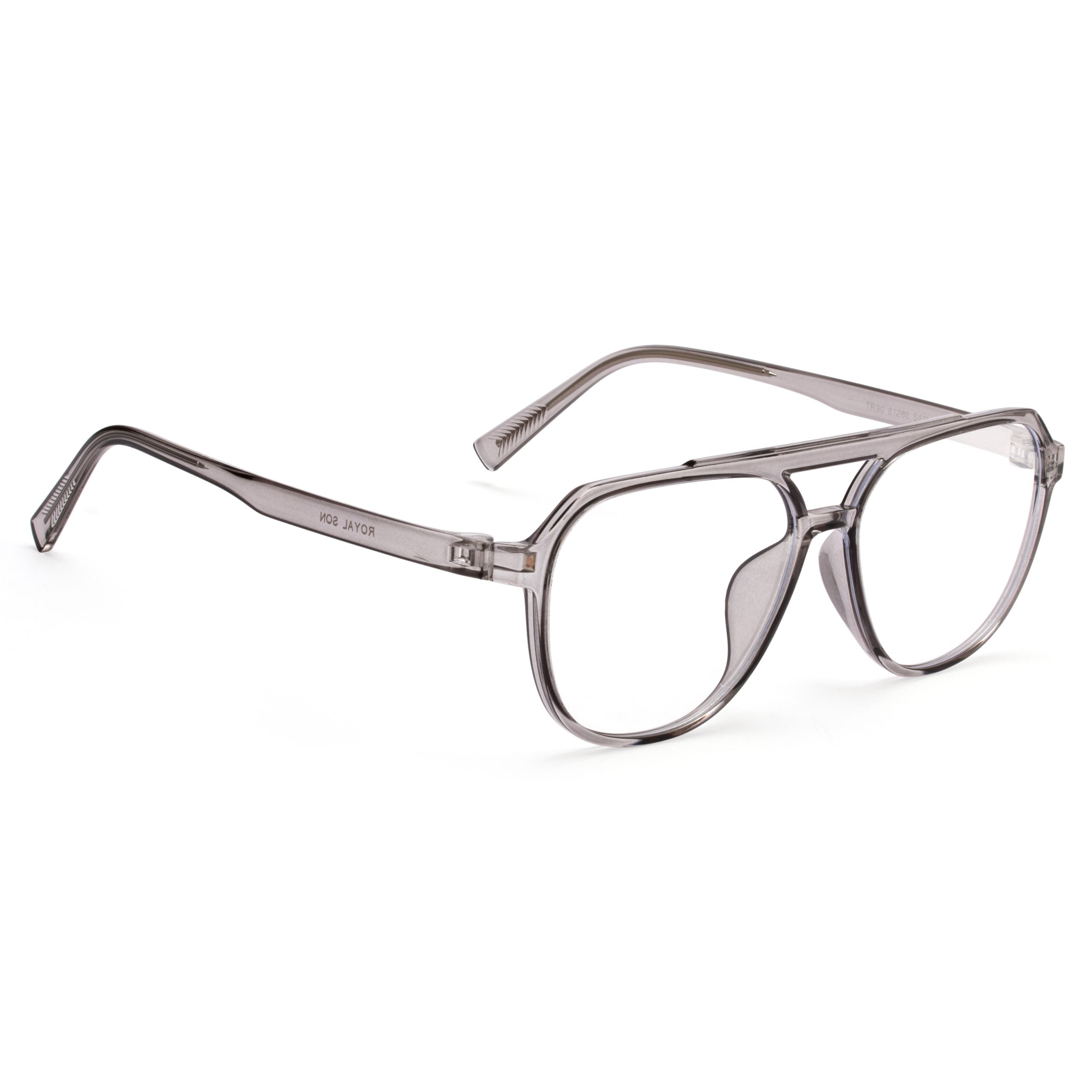 Royal Son Pilot Black Computer Glasses Men Women  - SF0060-C2