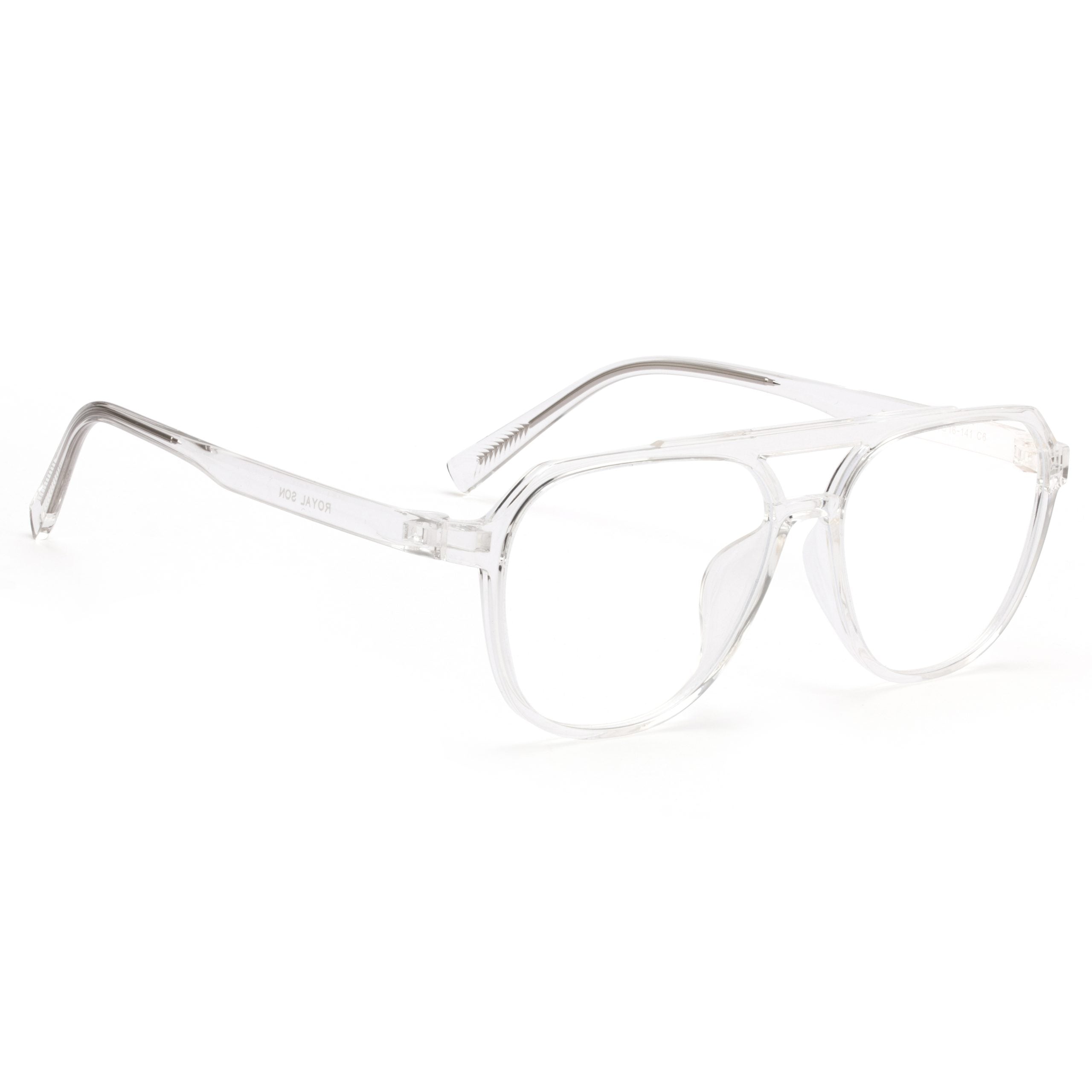 Royal Son Pilot Black Computer Glasses Men Women  - SF0060-C3