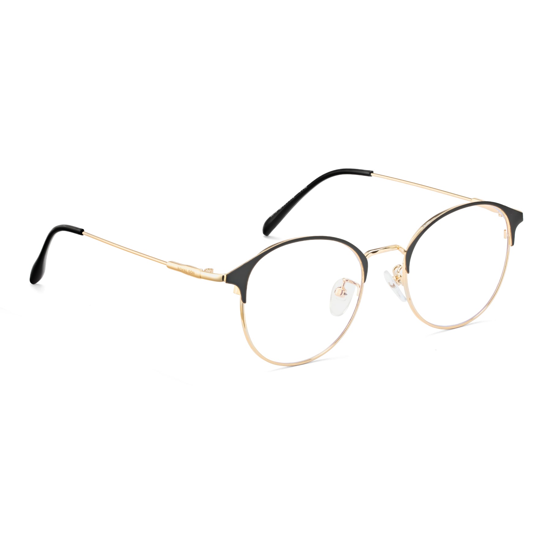Royal Son Round Blue Ray Cut Men Women Eye Glasses - SF0021-C3