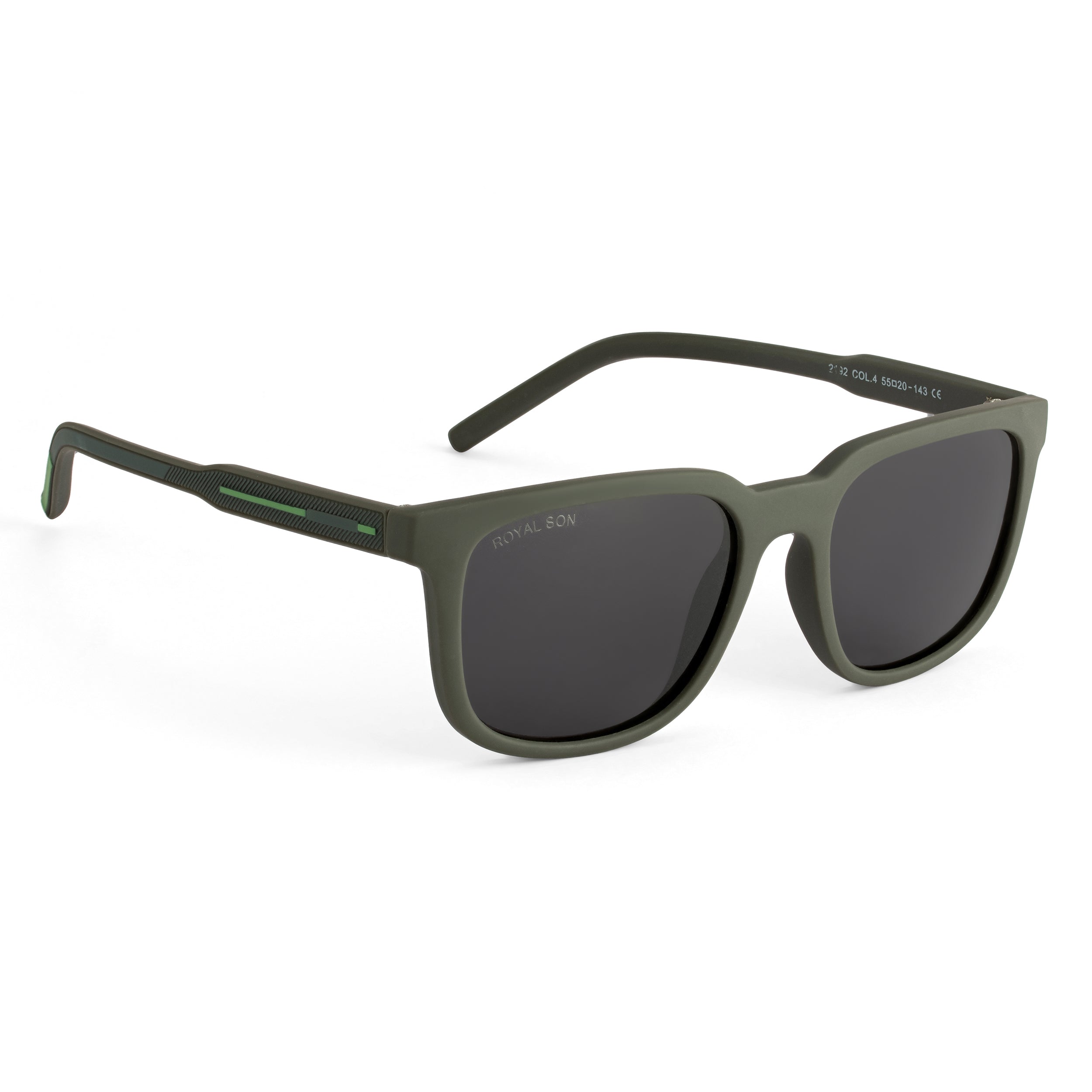 Royal Son Black Polarized Sunglasses Men Women - CHI00152-C4