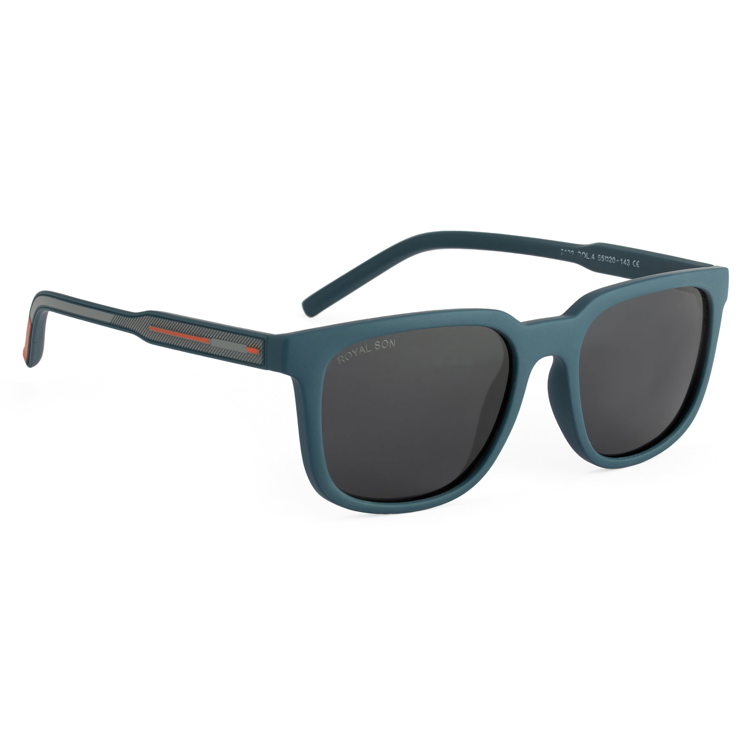 Royal Son Square Black UV Protection Polarized Sunglasses Men Women - - CHI00152-C5