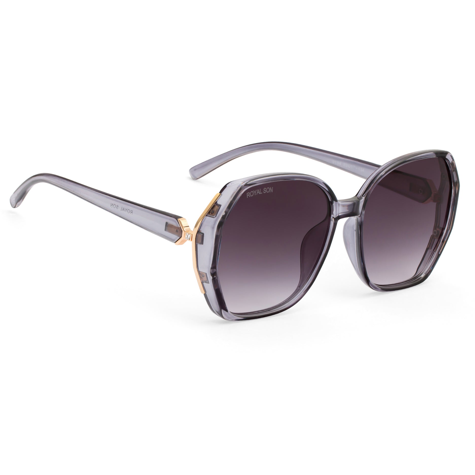 Royal Son Oversized Butterfly UV Protected Women Sunglasses - CHIWM00114-C2