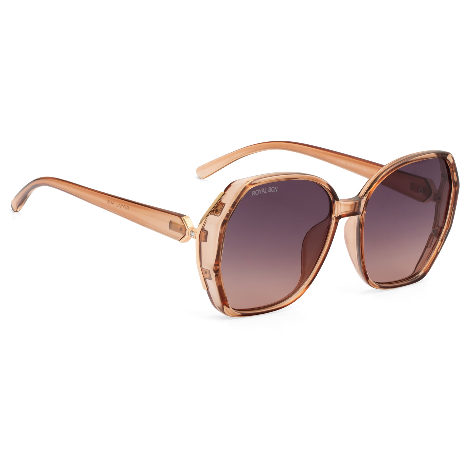 Royal Son Oversized Butterfly UV Protected Women Sunglasses - CHIWM00114-C3