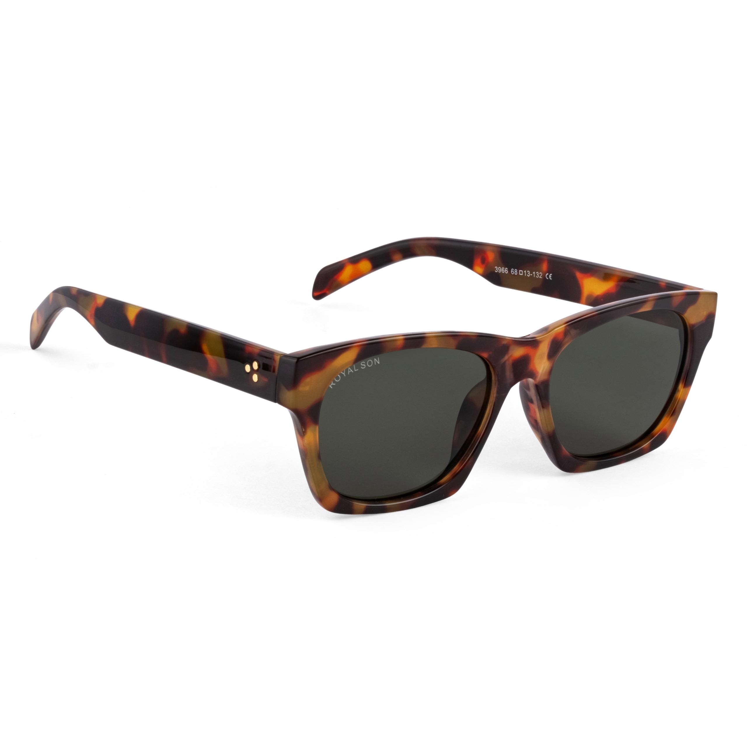 Royal Son Oversized Green Cooling Sunglasses Men Women - CHI00167-C2
