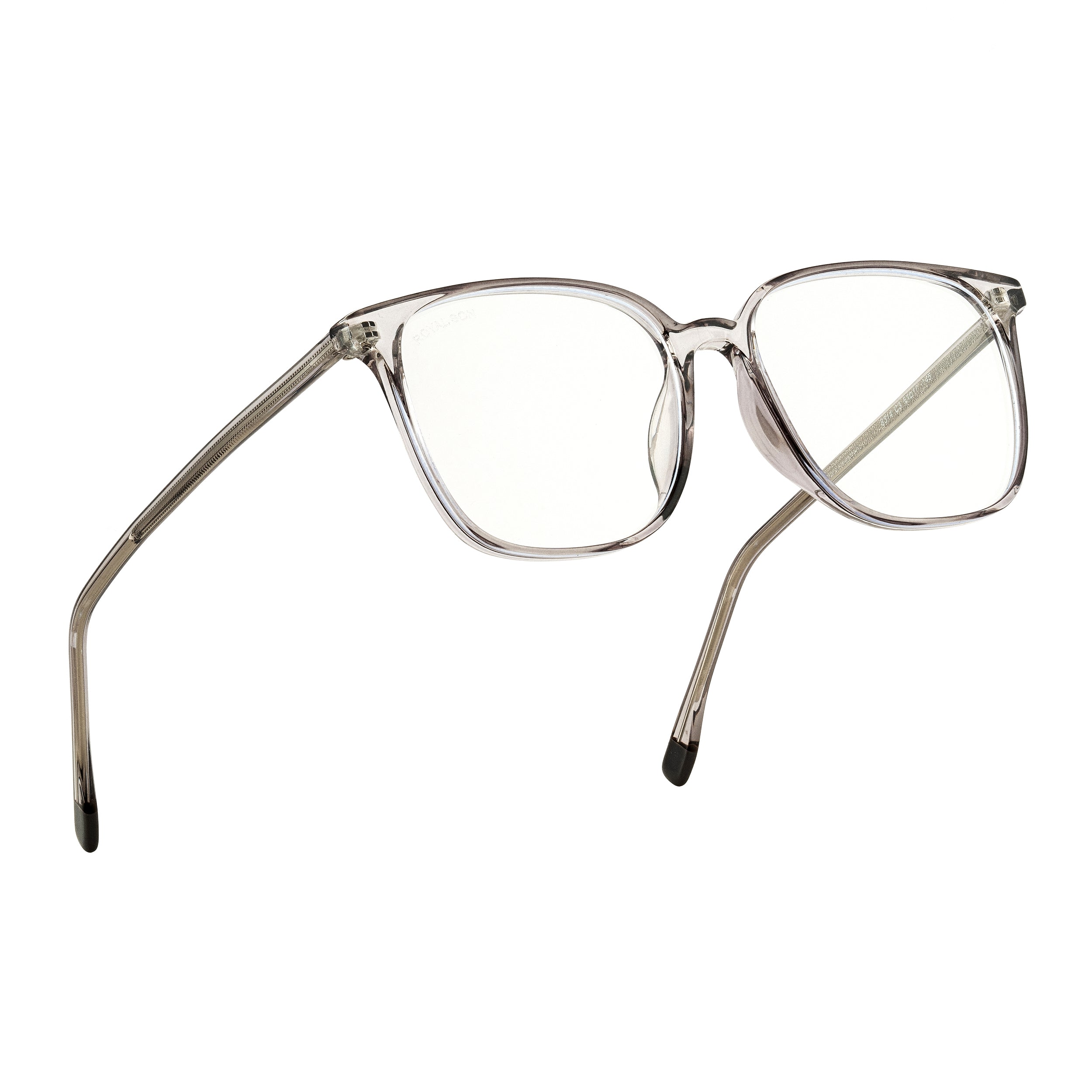 Royal Son Square Clear Blue Block Stylish Uv Rays Eye Protection Eyeglasses Men Women - SF0026-C2