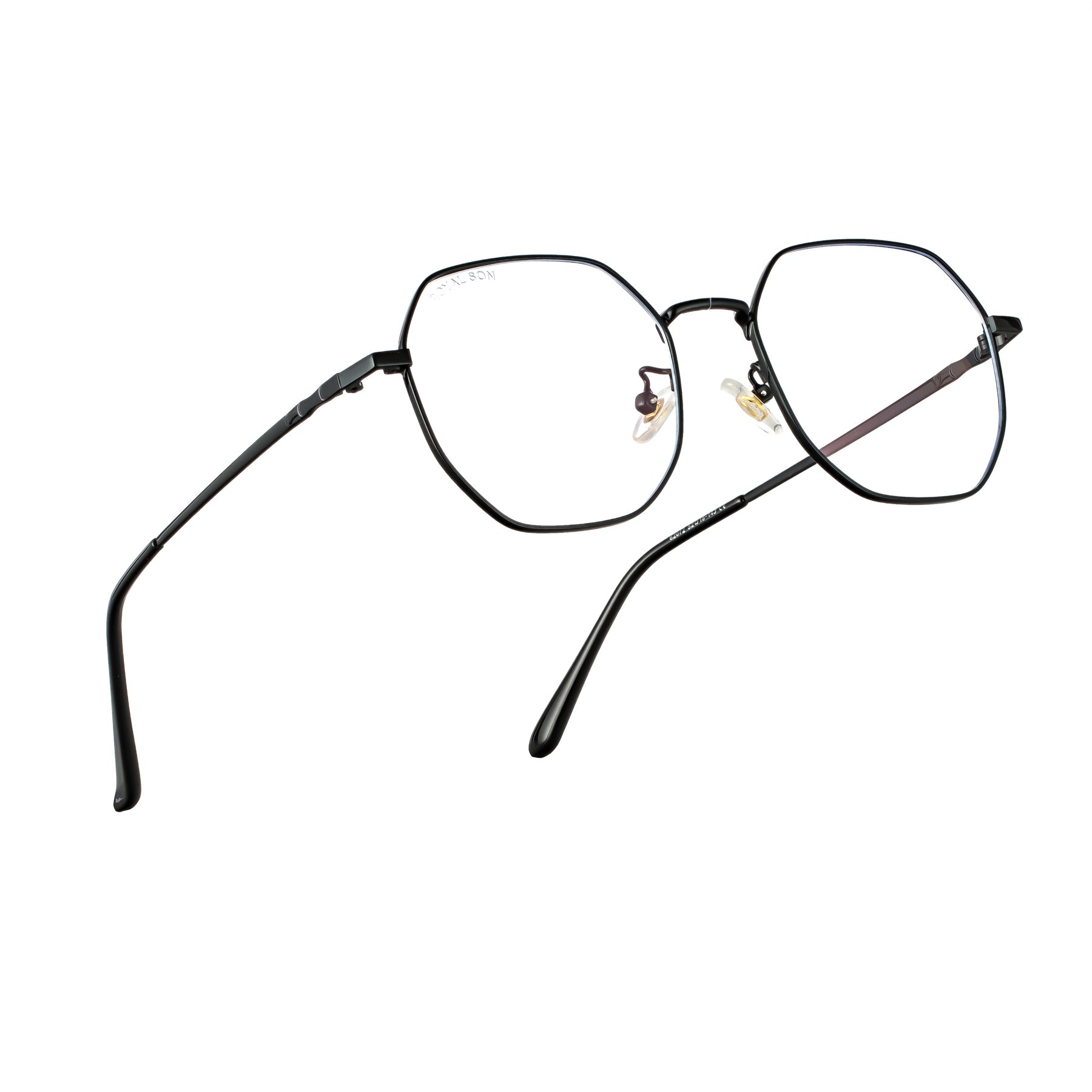 Royal Son Hexagonal Blue Ray Cut Men Women Eye Glasses - SF0019-C1