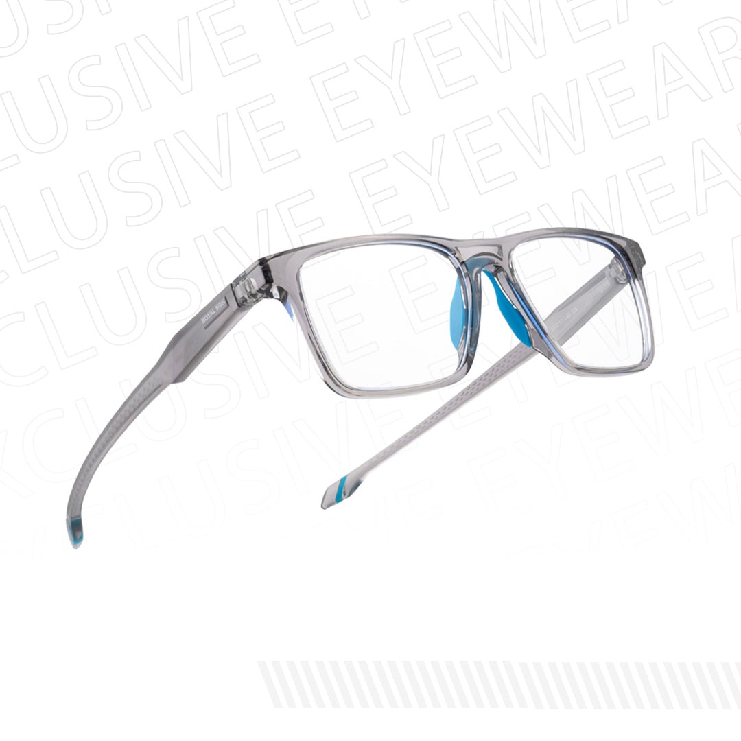 Royal Son Full Rim Computer Glasses Spectacles Frame For Men- SF-RS1010-C9