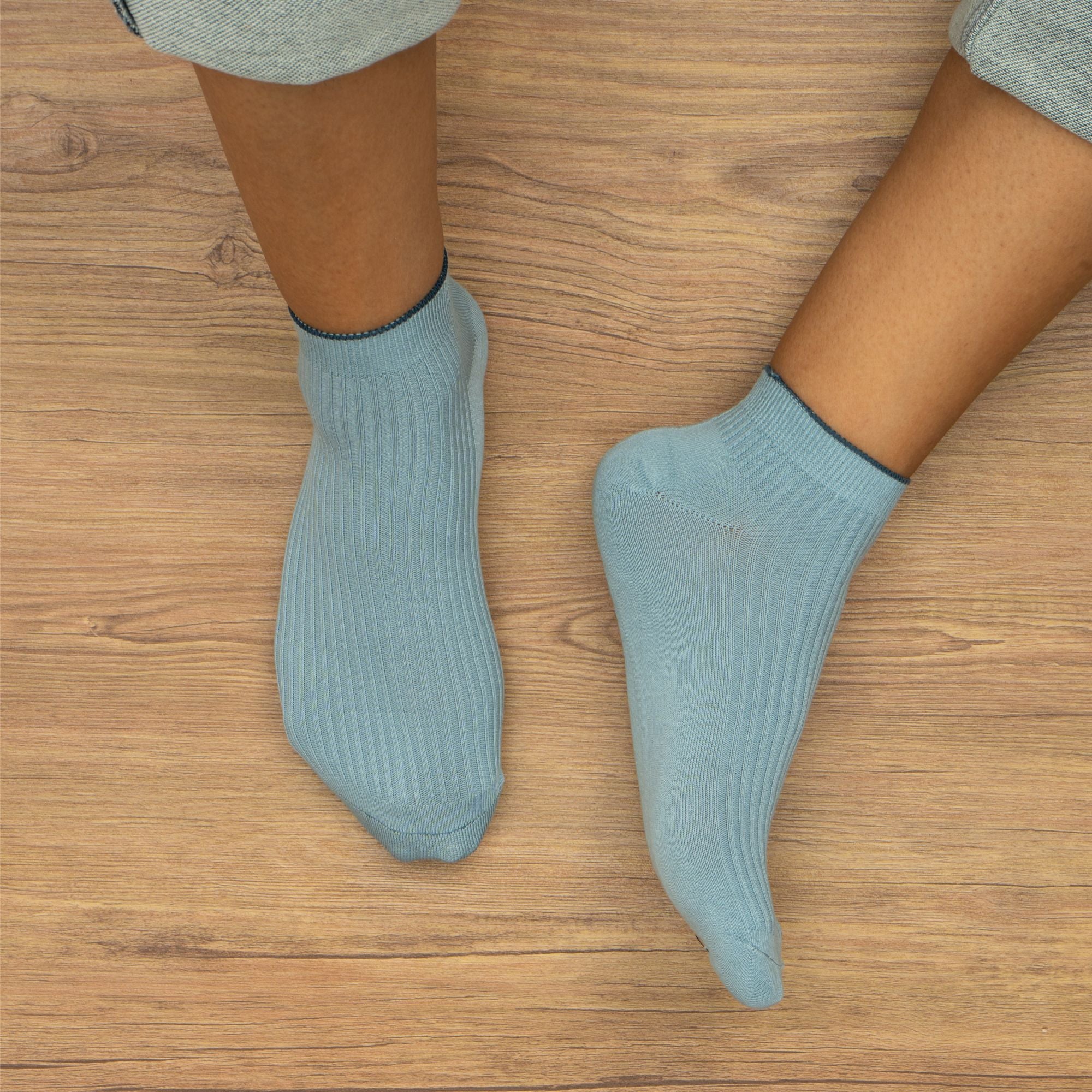Royal Son Men Women Ankle Length Socks - 5 Pack - SC104-C1