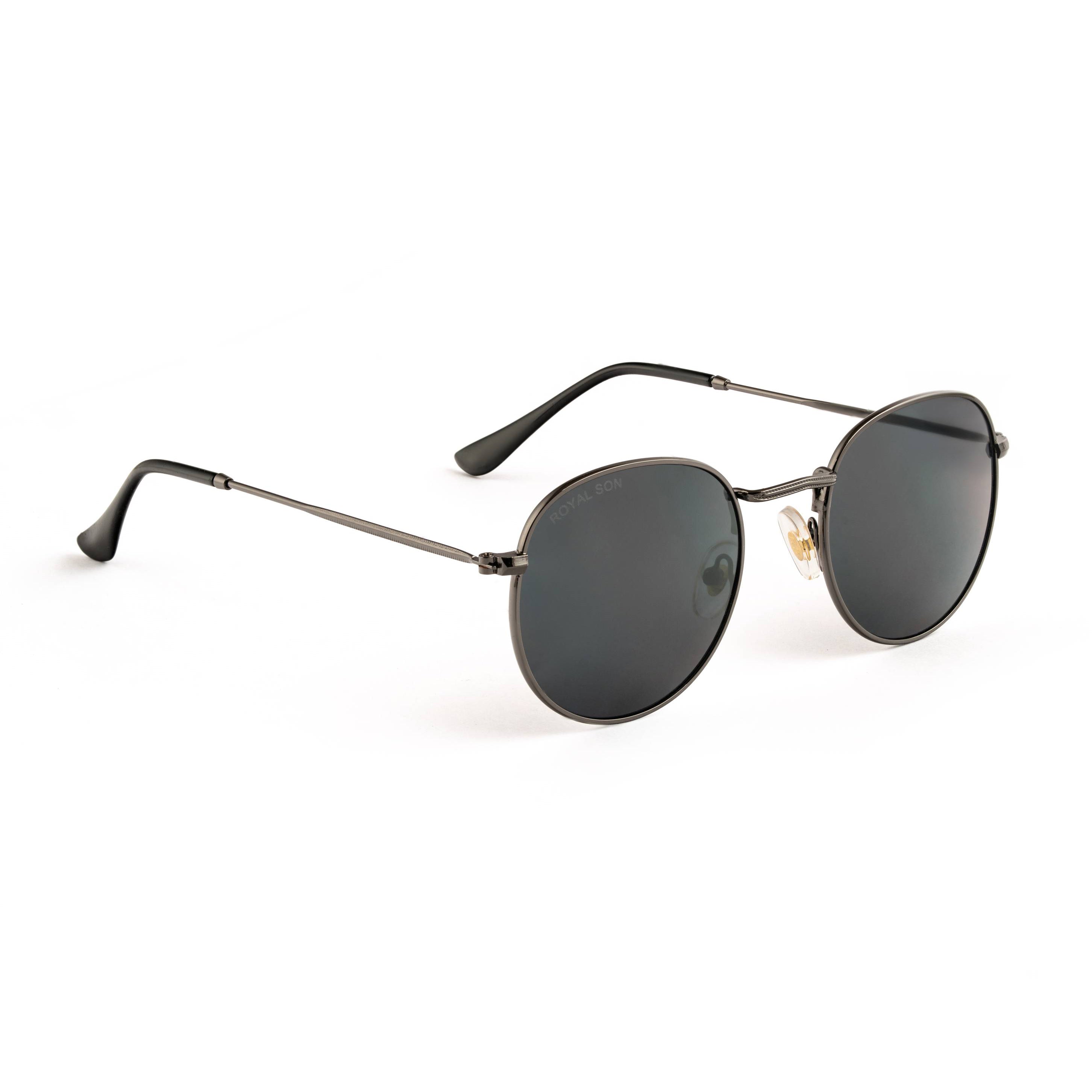 ROYAL SON UV Protected Round Sunglasses For Men And Women - RS0014RD