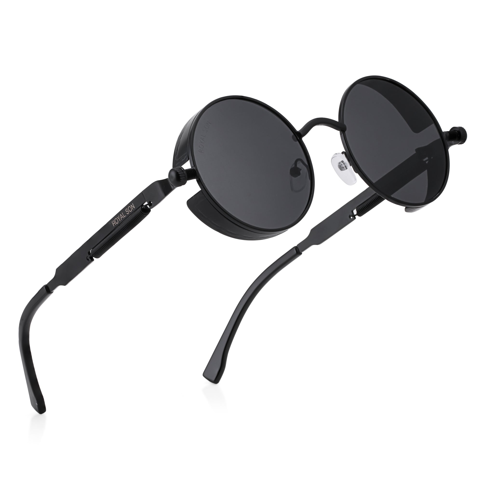 Royal Son Round Polarized Men Women Sunglasses - CHI0084-C2