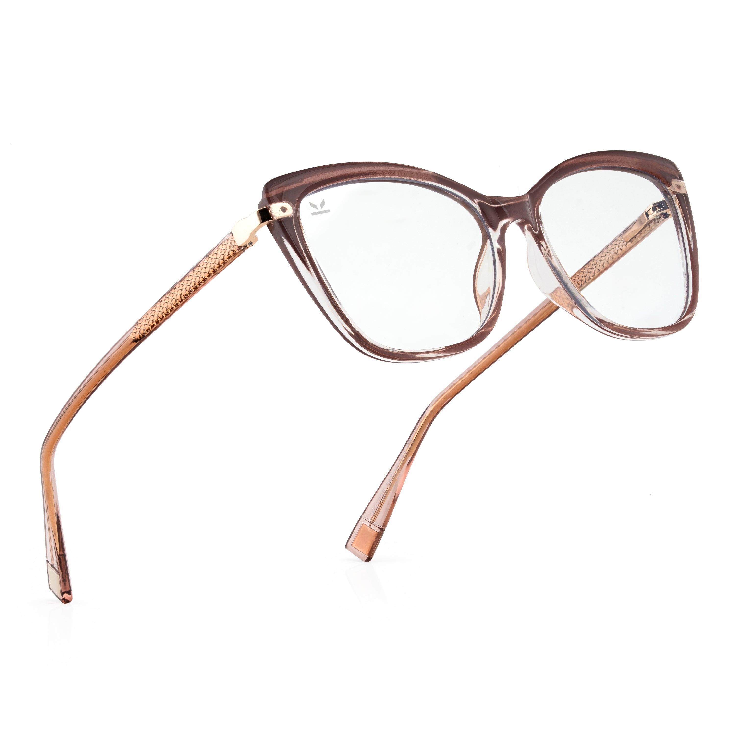 Perkey Square Cat Eye Protection Anti Glare Computer Glasses For Women – OPTL0027-C3