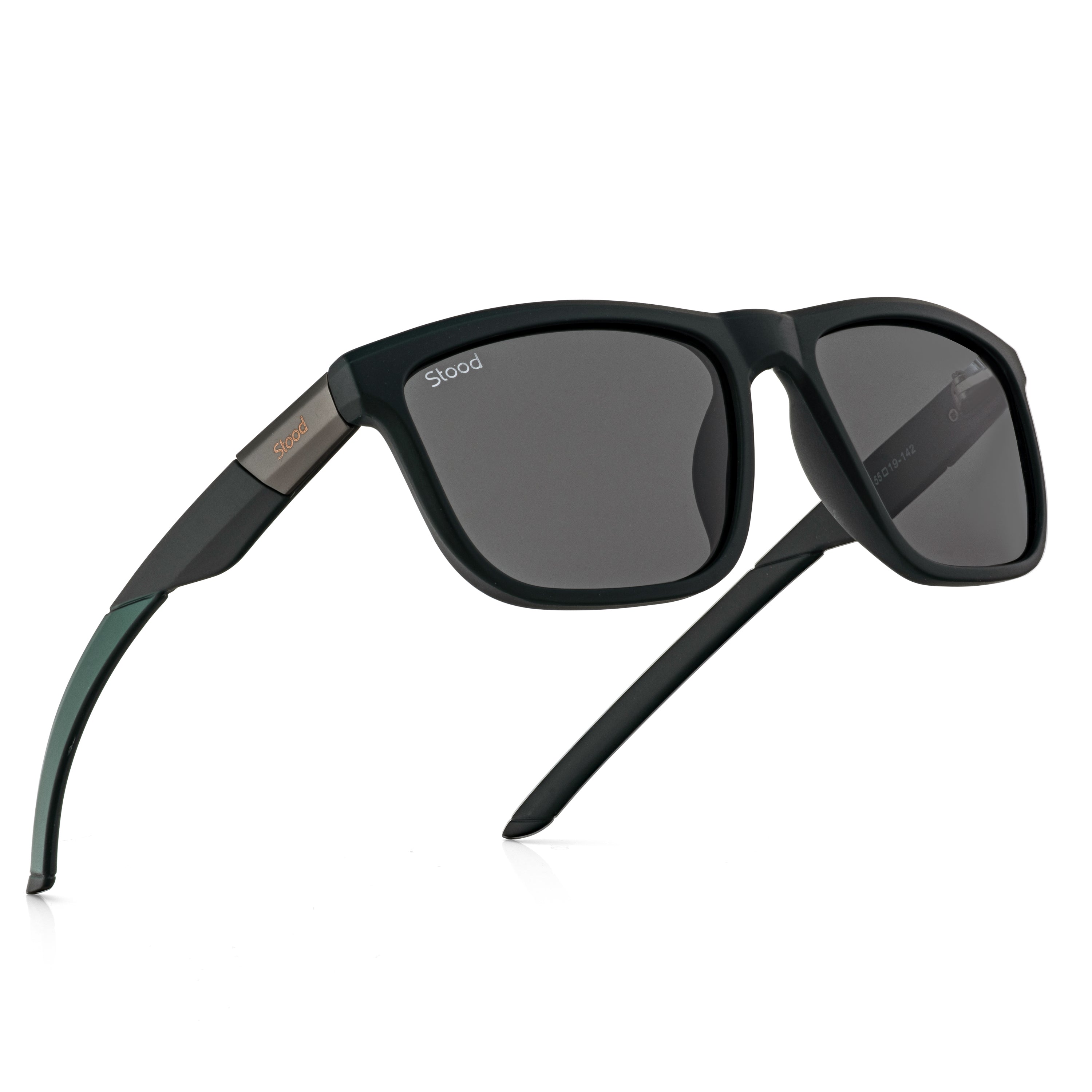 Stood Square Sports Black Polarized UV Protection Goggles For Men & Women Sunglasses – SG-STD0028-C3