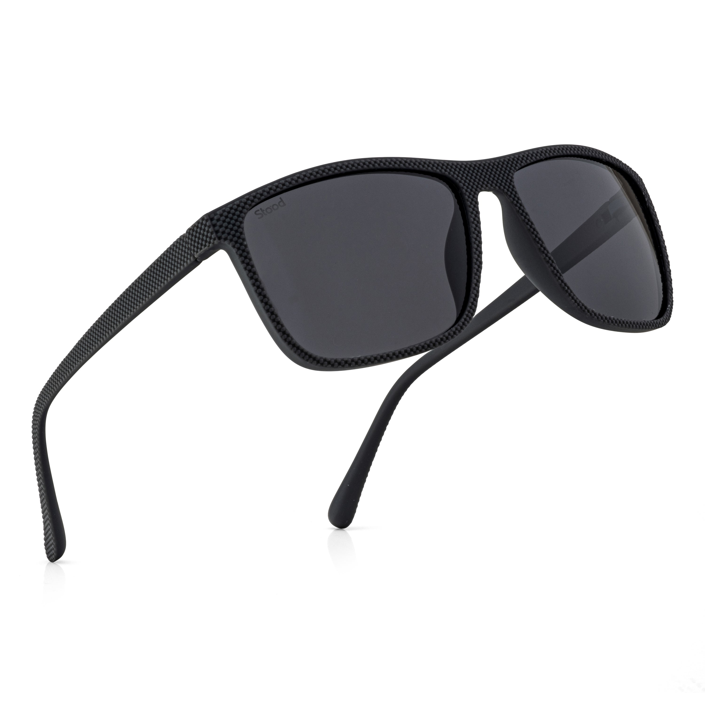 Stood Square Black Polarized UV Protection Sunglasses For Men & Women Stylish – SG-STD0022-C1