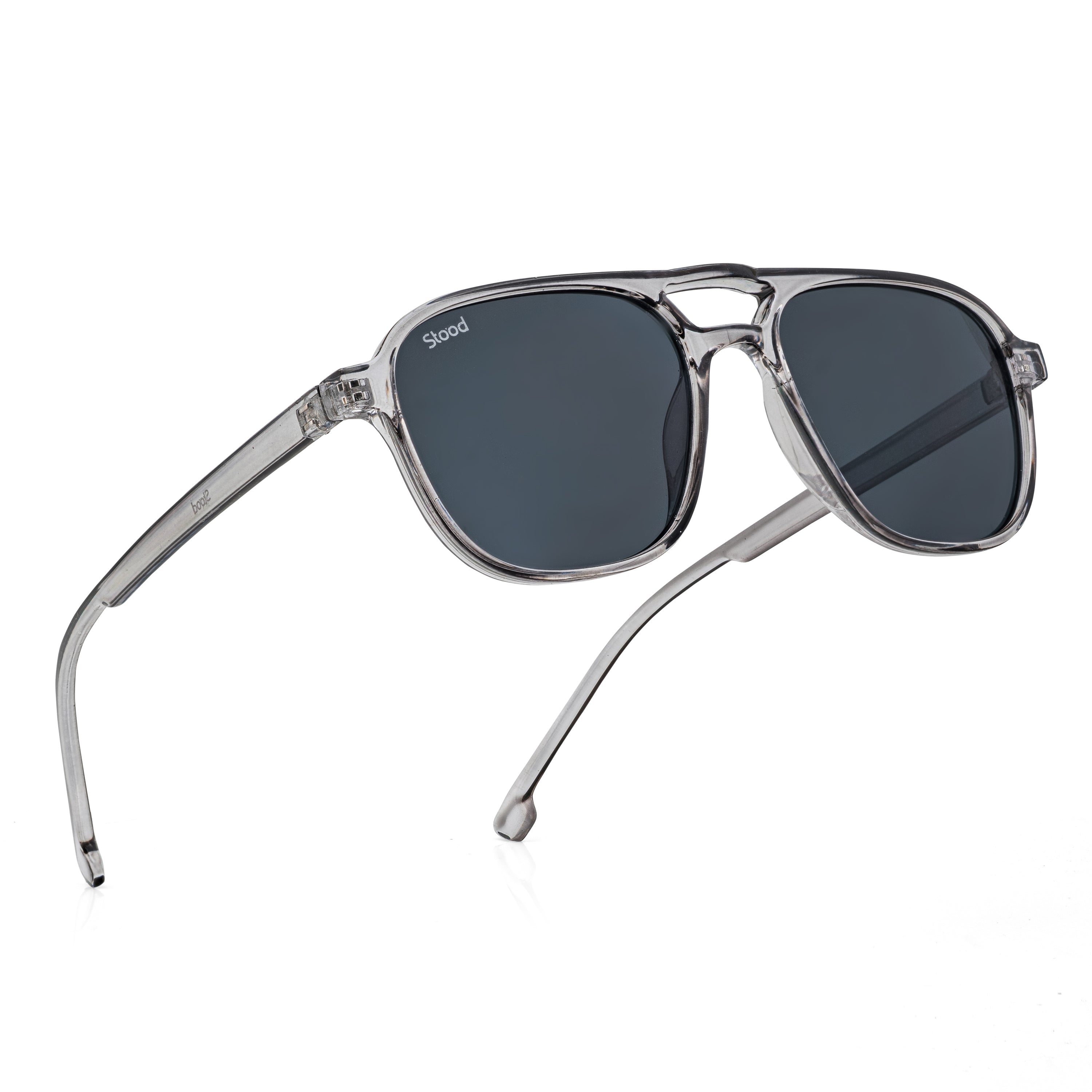 Stood Retro Square Black UV Protection Chashma For Men & Women New Style – SG-STD0017-C2