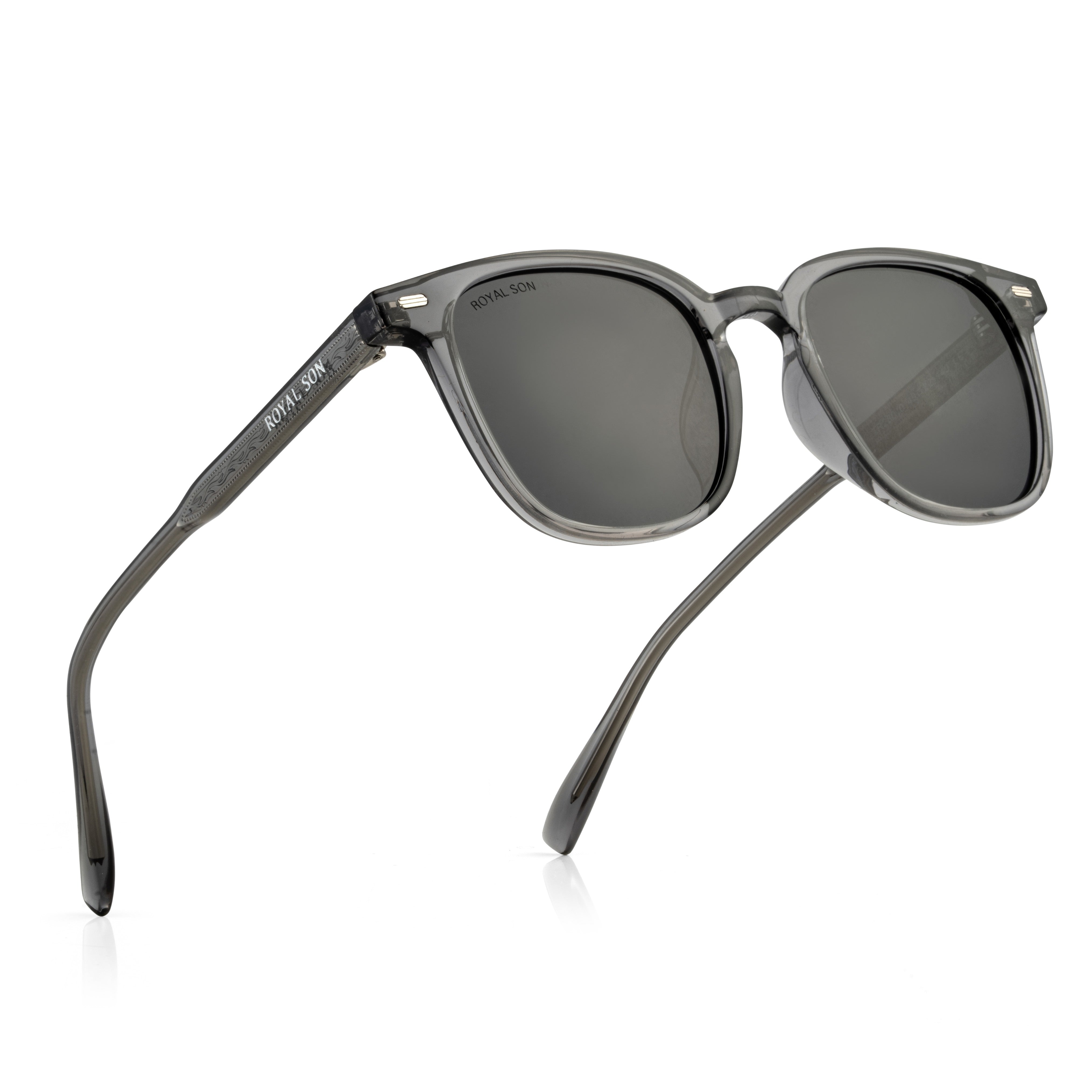 Royal Son Retro Square Polarized UV Protection Goggles For Men & Women Sunglasses – SG-RS1112-C2
