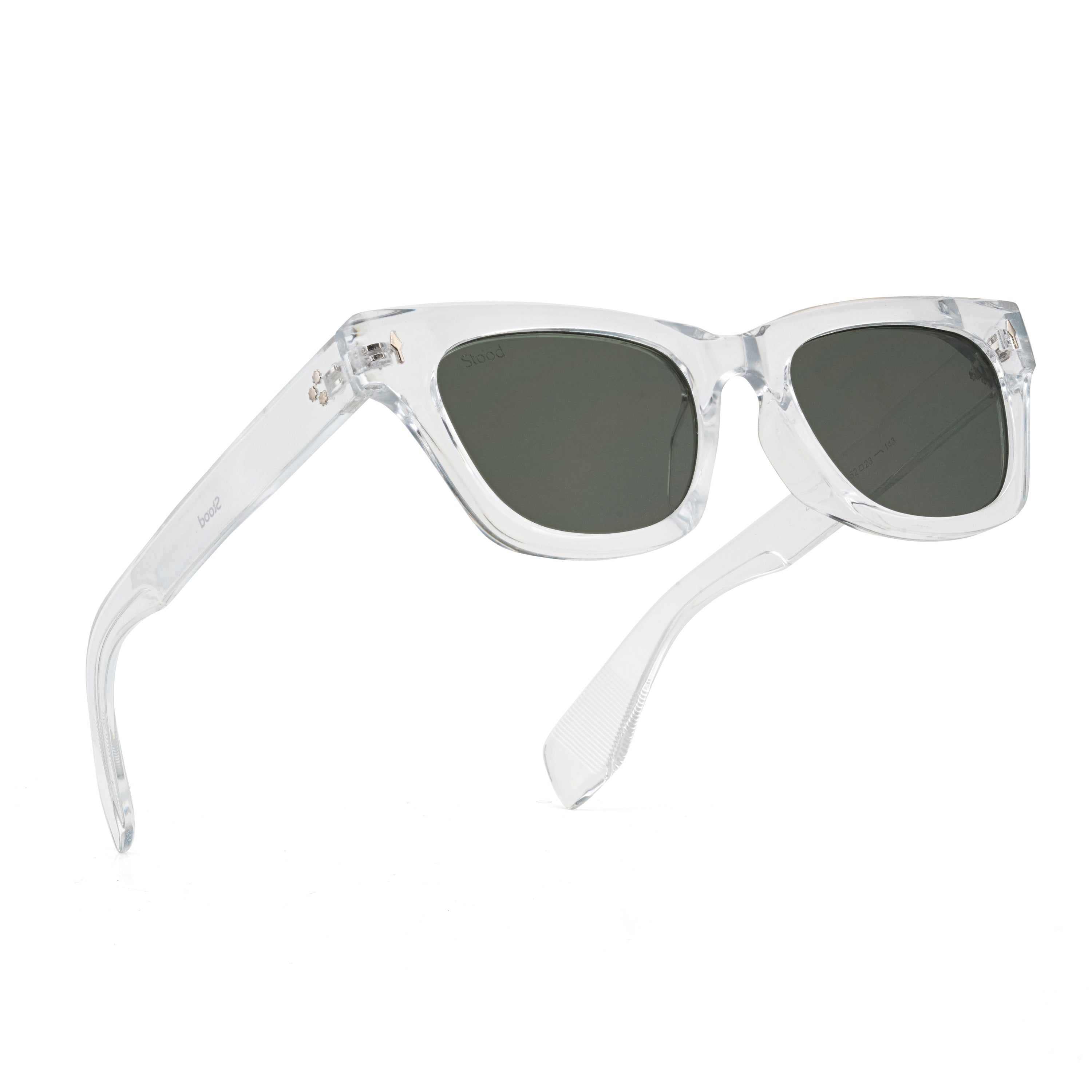 Stood Cat Eye Square Green UV Protection Goggles For Men & Women Sunglasses – SG-STD0027-C3