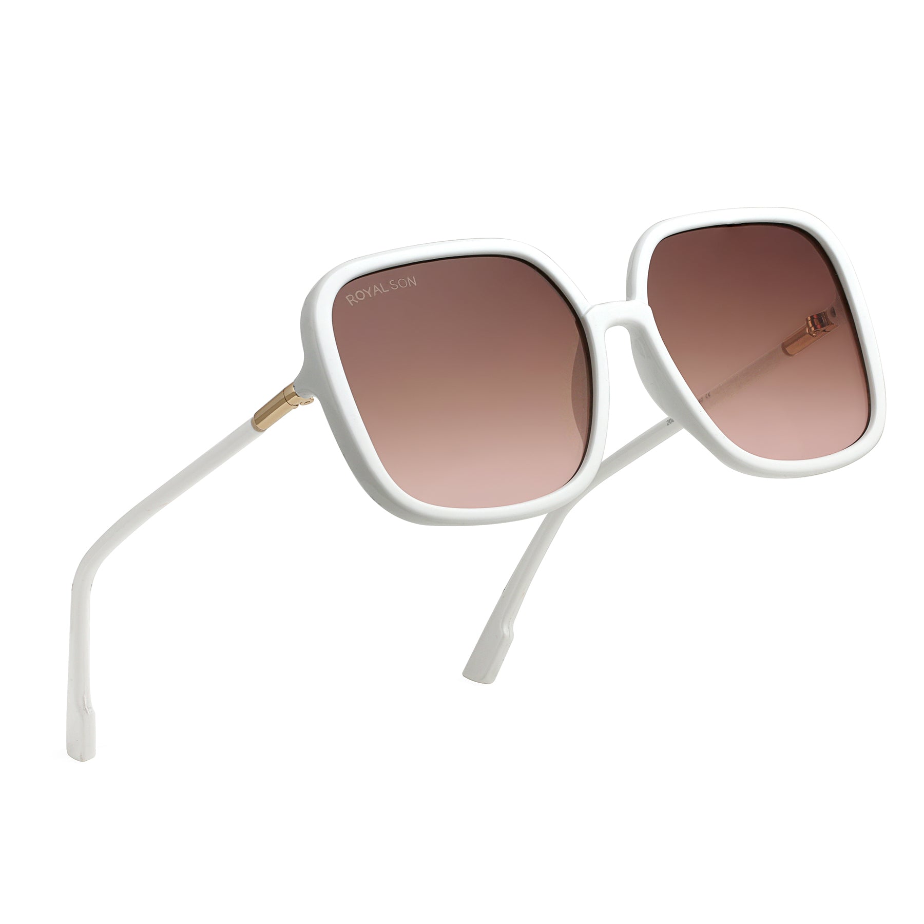 Royal Son Oversized Square UV Protected Women Sunglasses - CHI0096-C8