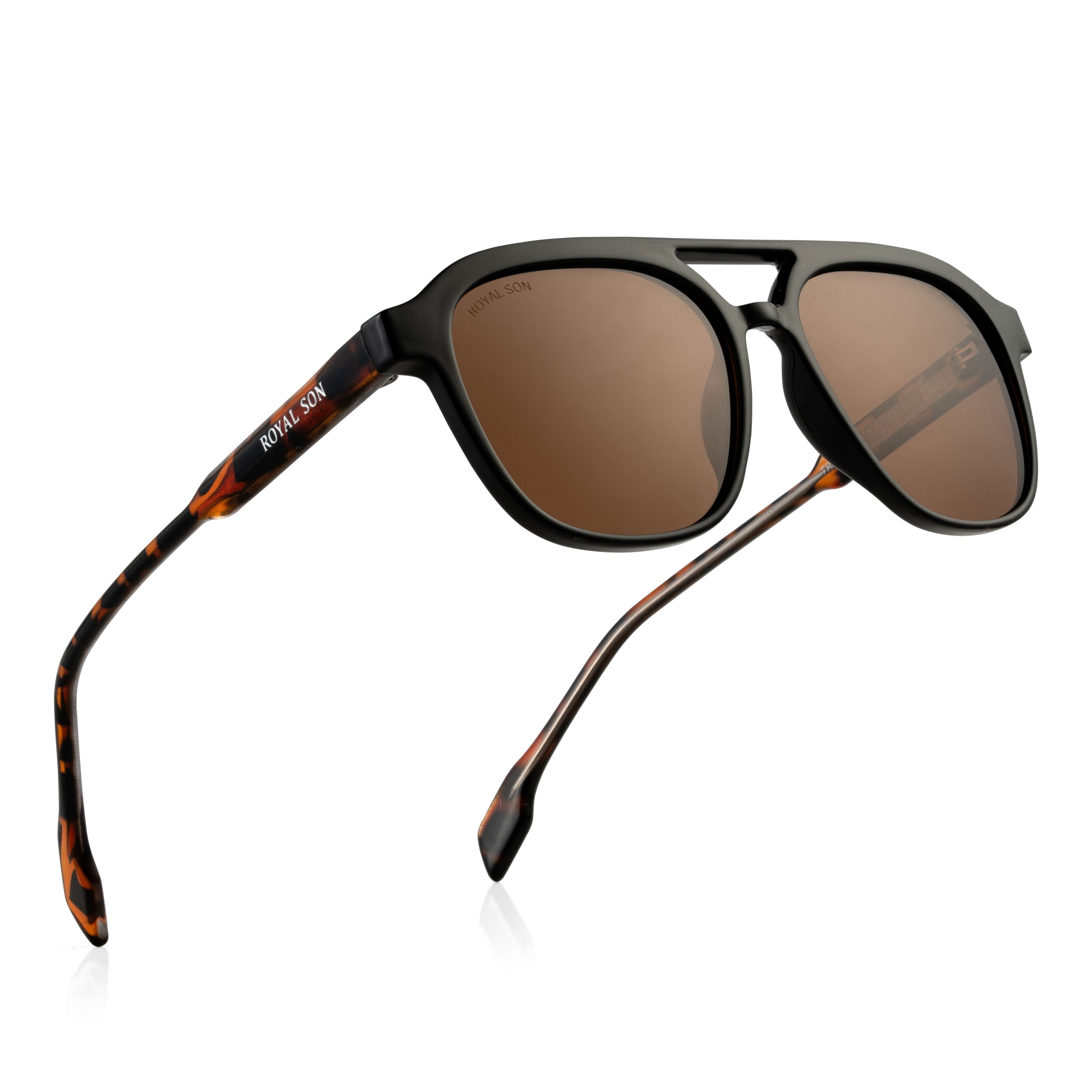 Royal Son Retro Square Polarized UV Protection Goggles For Men & Women Sunglasses – SG-RS9090-C3
