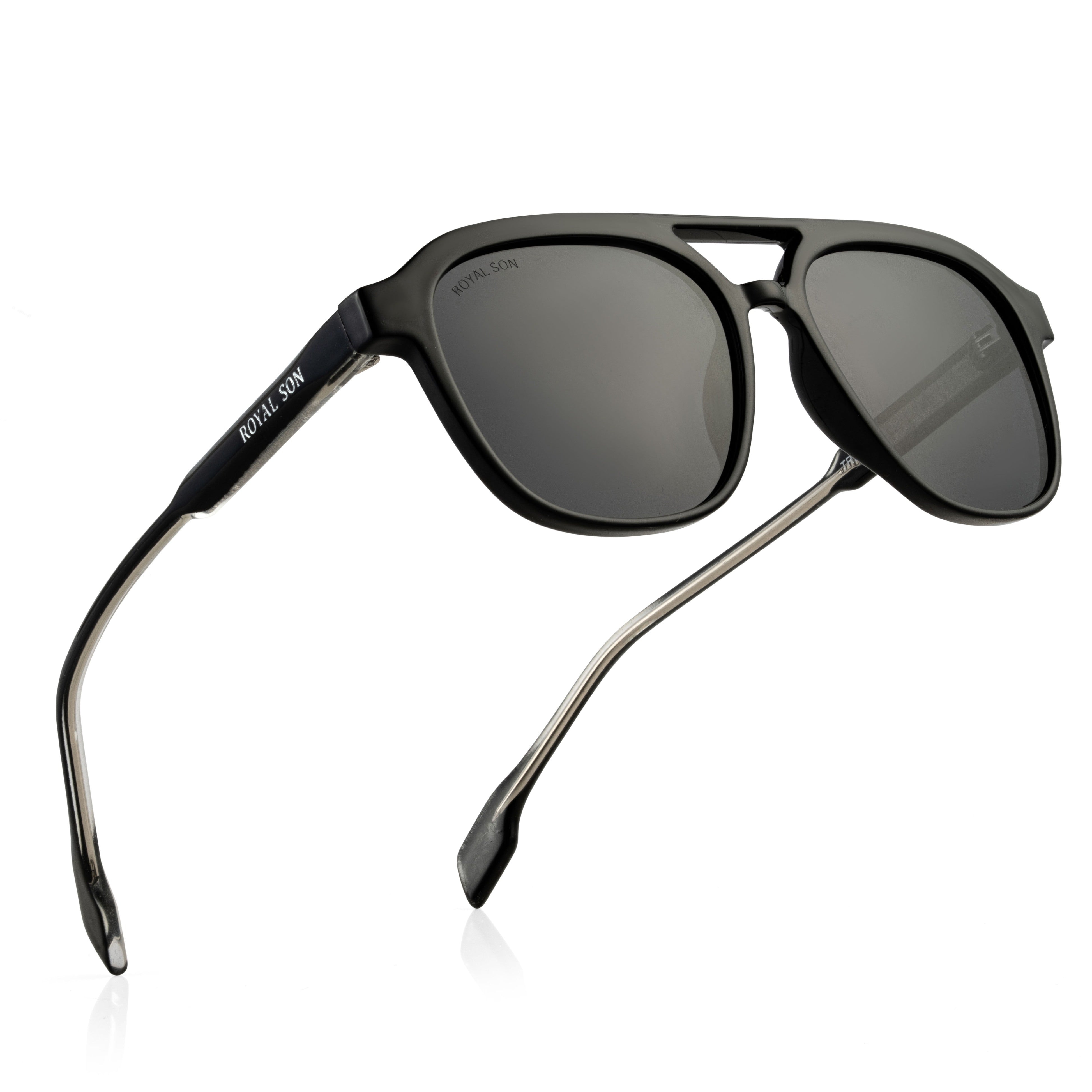 Royal Son Retro Square Polarized UV Protection Sunglasses For Men & Women Stylish – SG-RS9090-C1