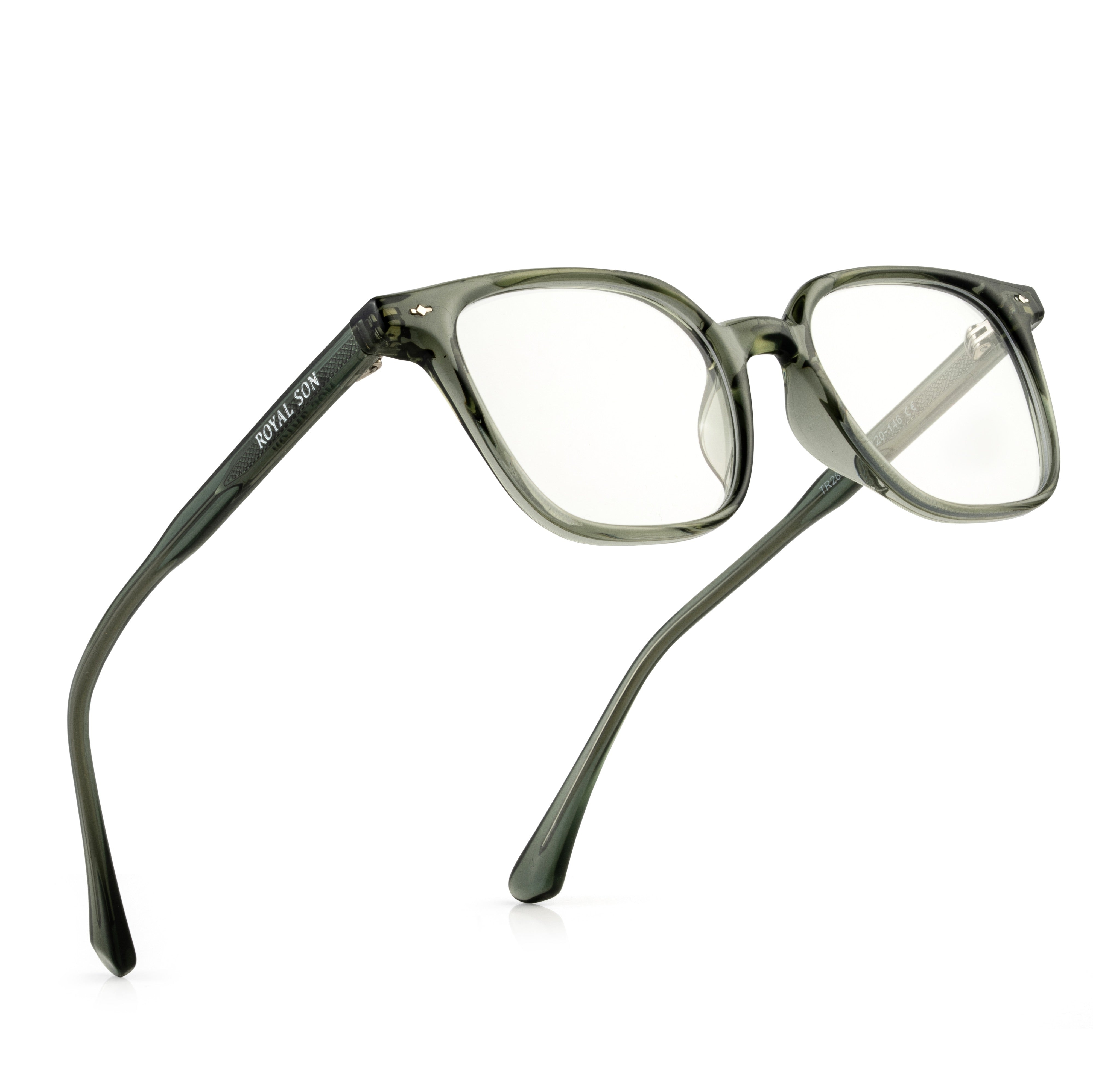 Royal Son Square Eye Protection Anti Glare Computer Glasses For Men & Women – SF-RS1112-C3