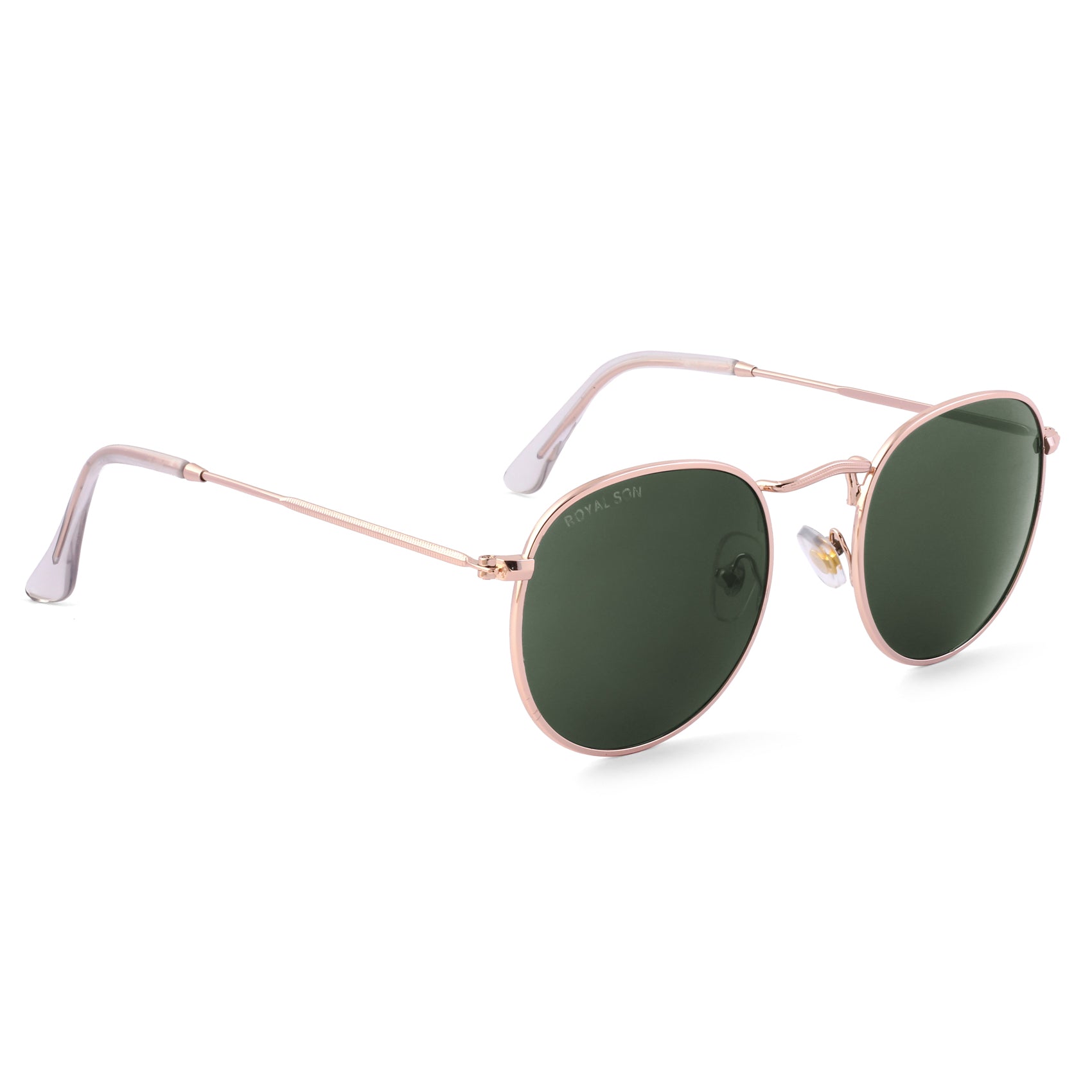 ROYAL SON UV Protected Round Sunglasses For Men and Women - RS0032AV