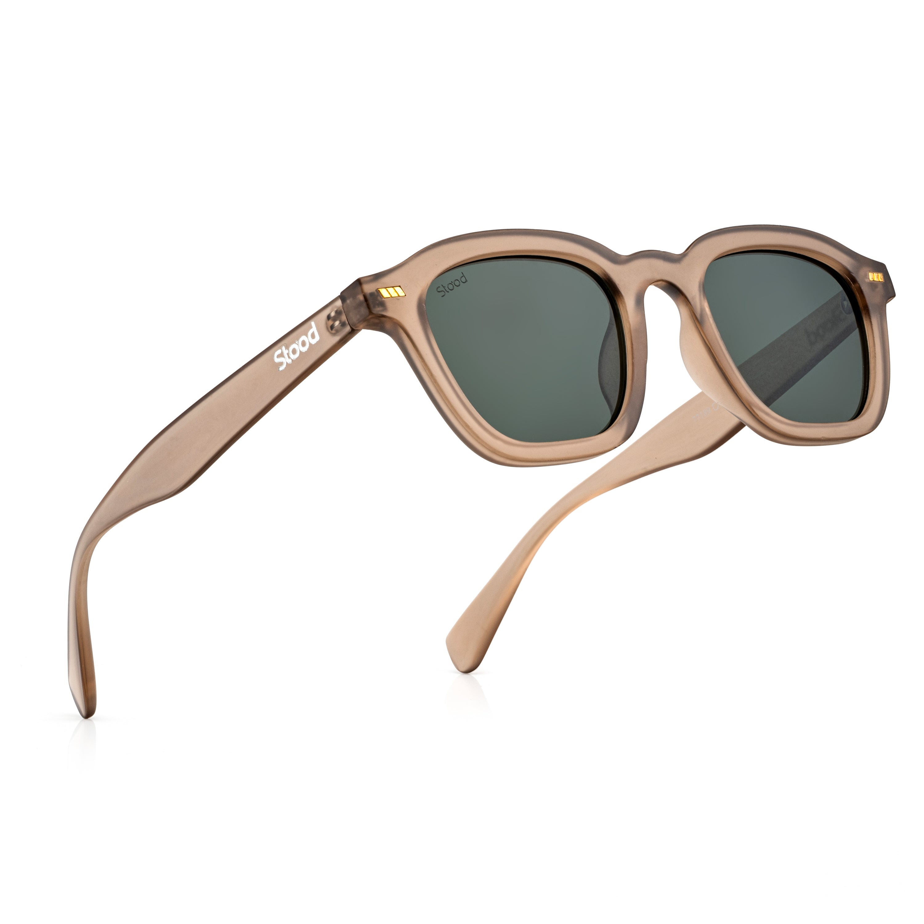 Stood Square Green UV Protection Goggles For Men & Women Sunglasses – SG-STD0016-C4