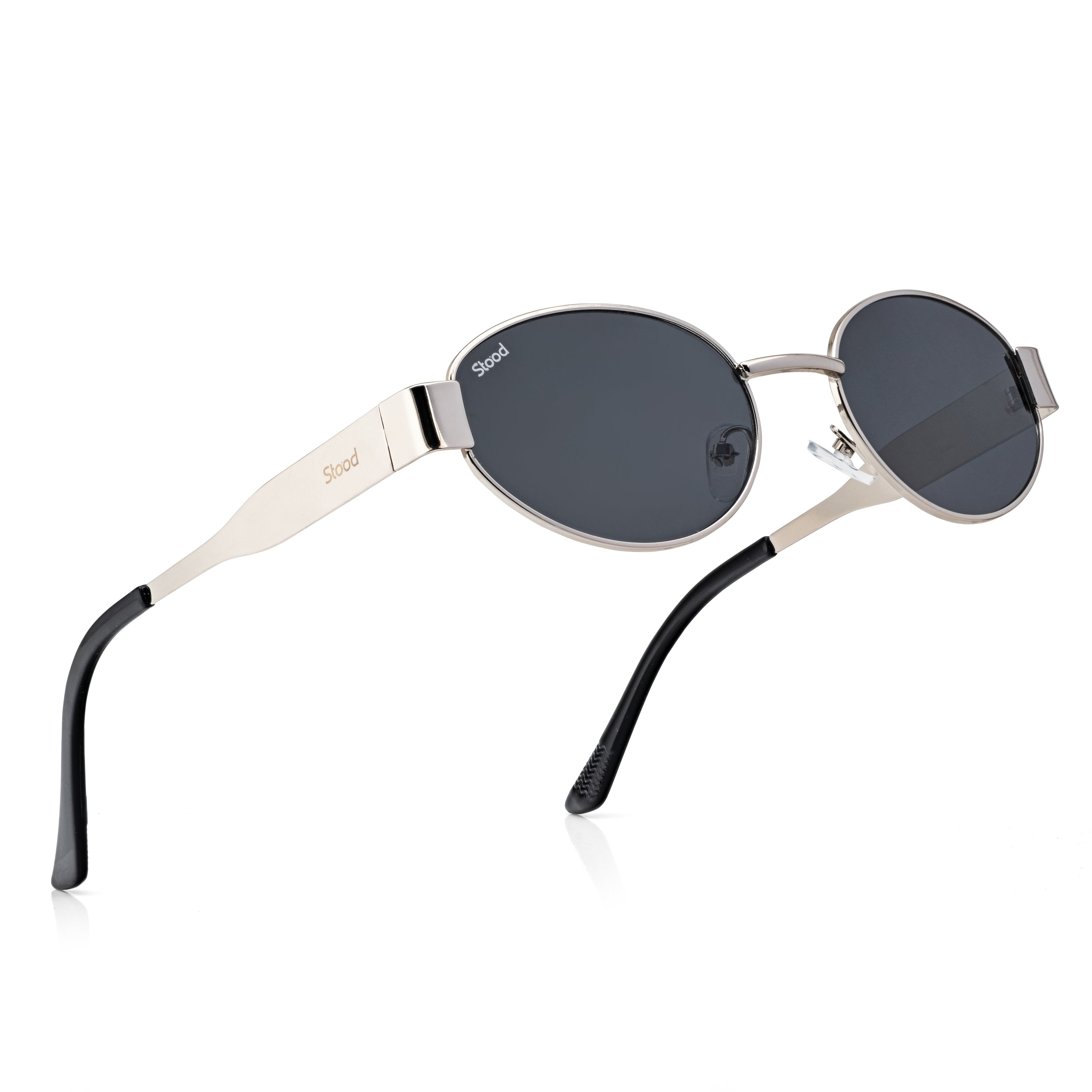 Stood Oval Black UV Protection Chashma For Men & Women New Style – SG-STD0023-C2