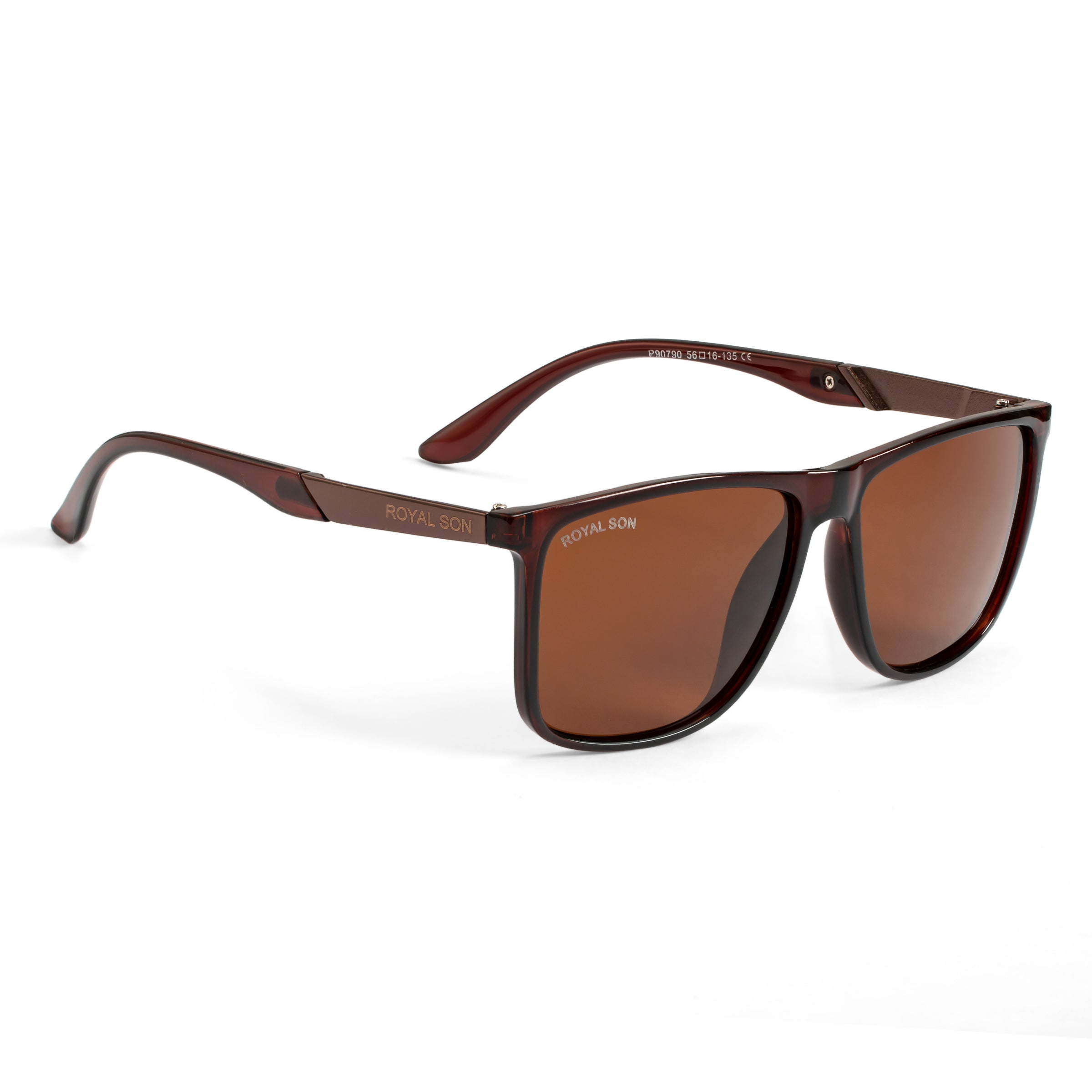 Royal Son Polarized Lightweight  Black Sunglasses For Men Women CHI00122-C2