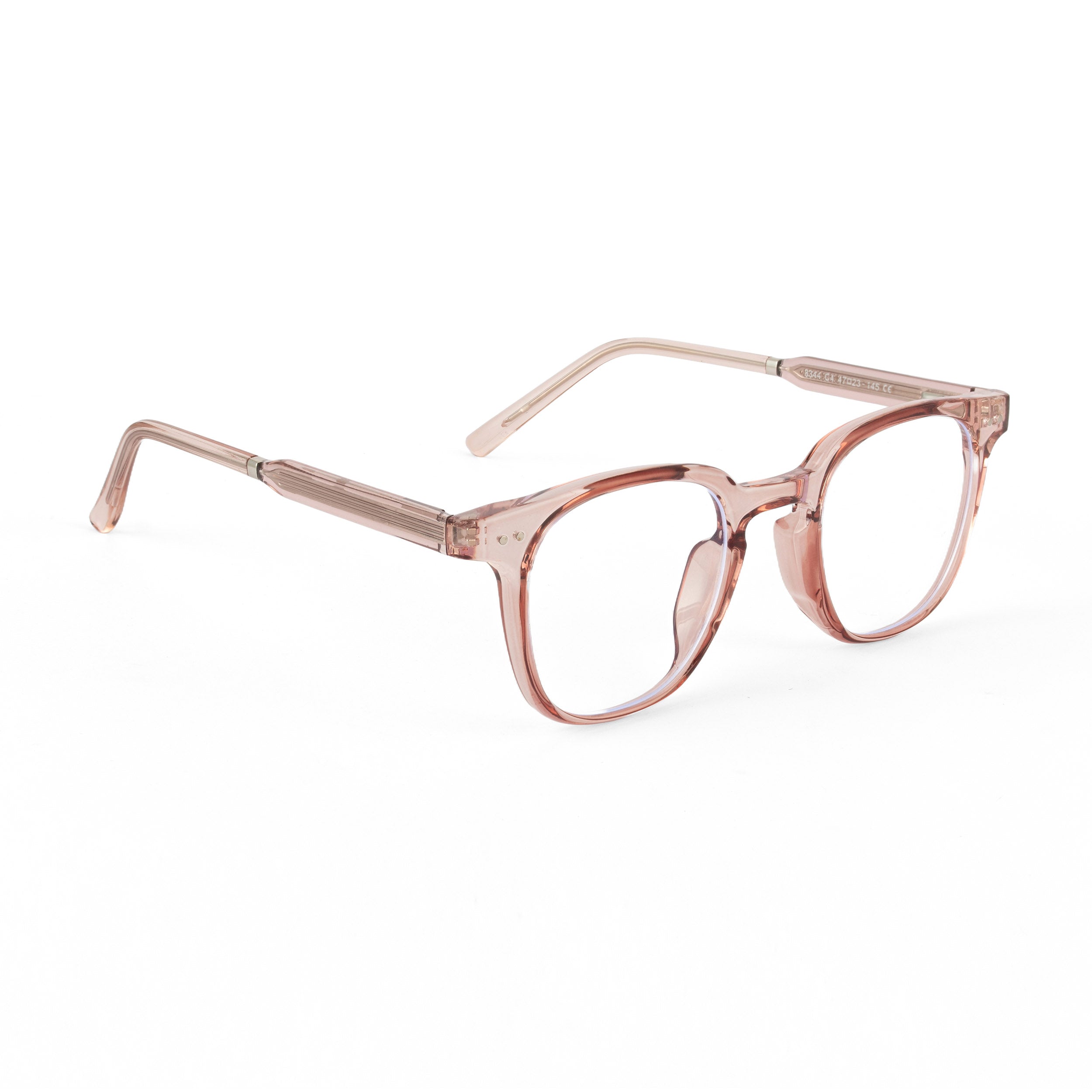 Royal Son Sqaure Brown Anti glare Blue Cut Spectacles Frames Men Women - SF0058-C4