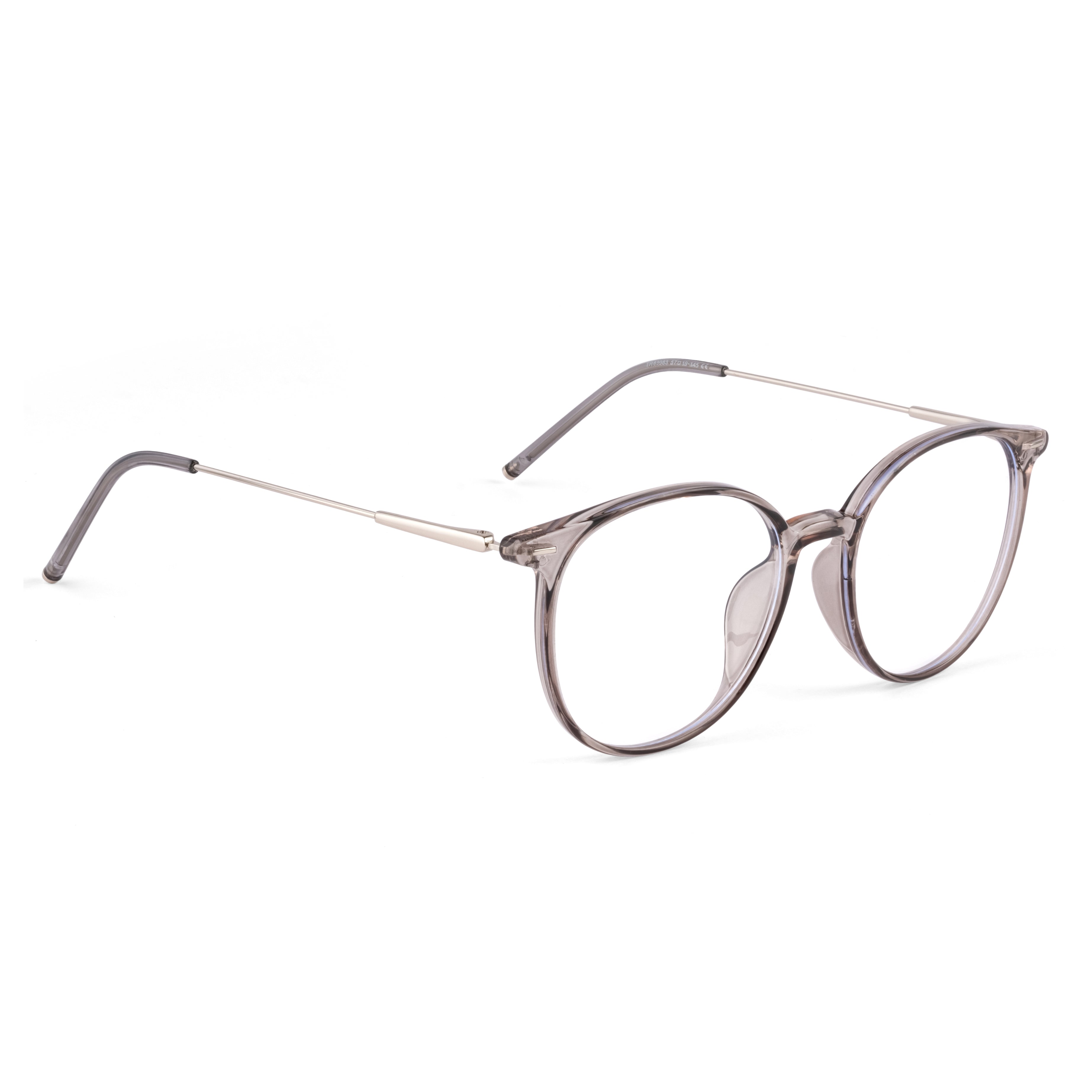 Royal Son Round Grey Blue Light Blocking Spectacles Frames Men Women - SF0089-C1