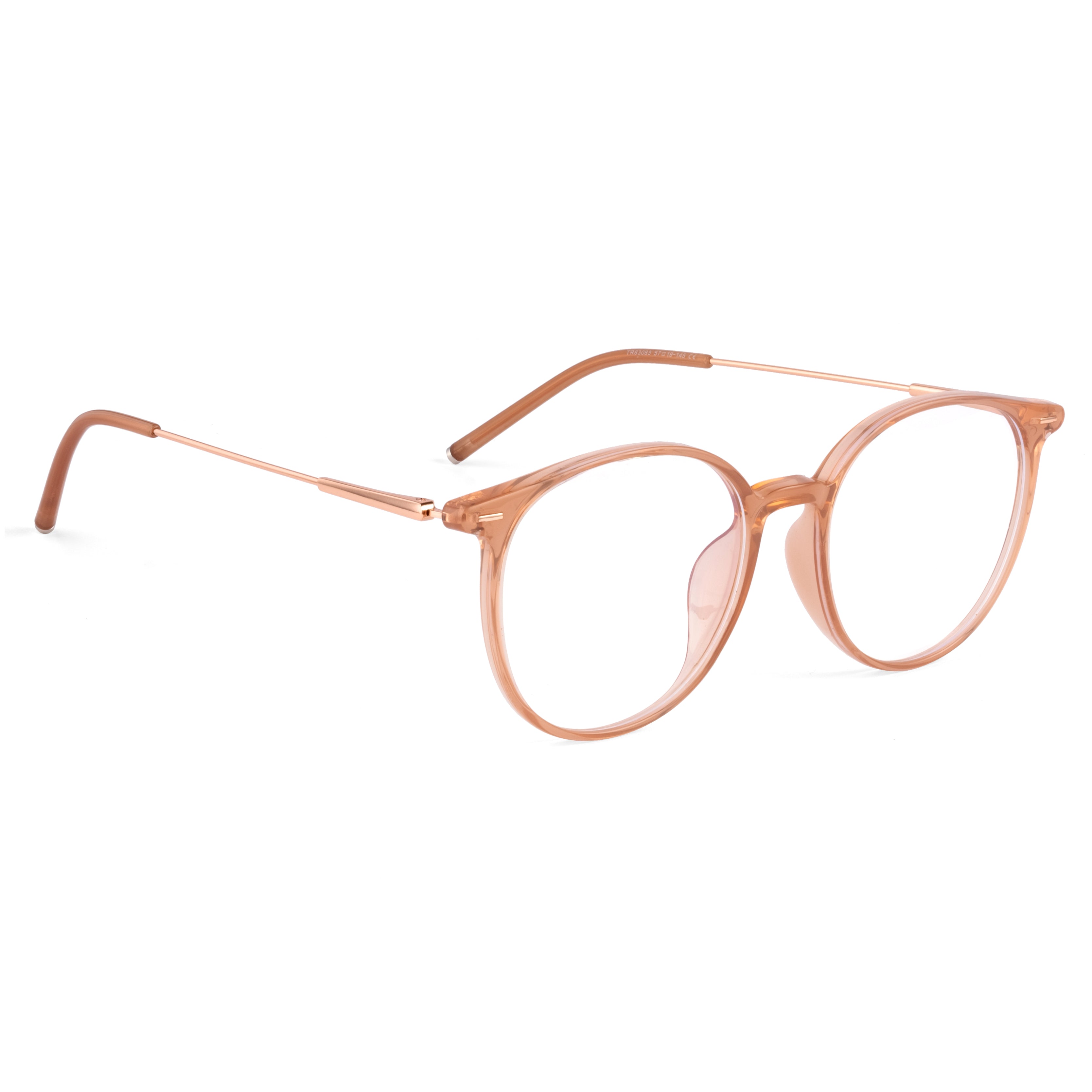 Royal Son Round Pink Blue Light Blocking Blue Cut Eyeglasses Men Women - SF0089-C3