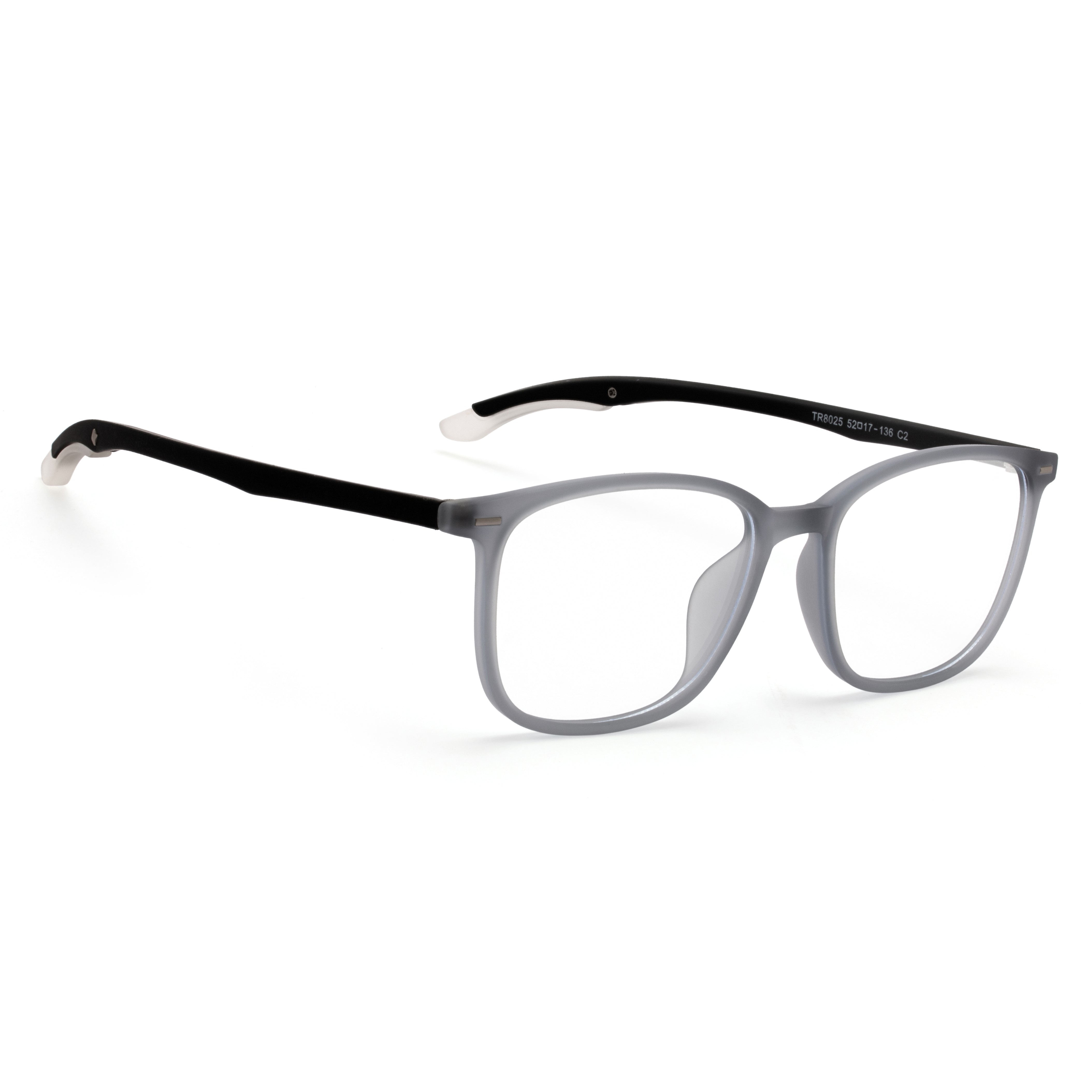 Royal Son Full Rim Grey Blue Cut Anti glare Eye Protection Specs Men Women -  SF0061-C2