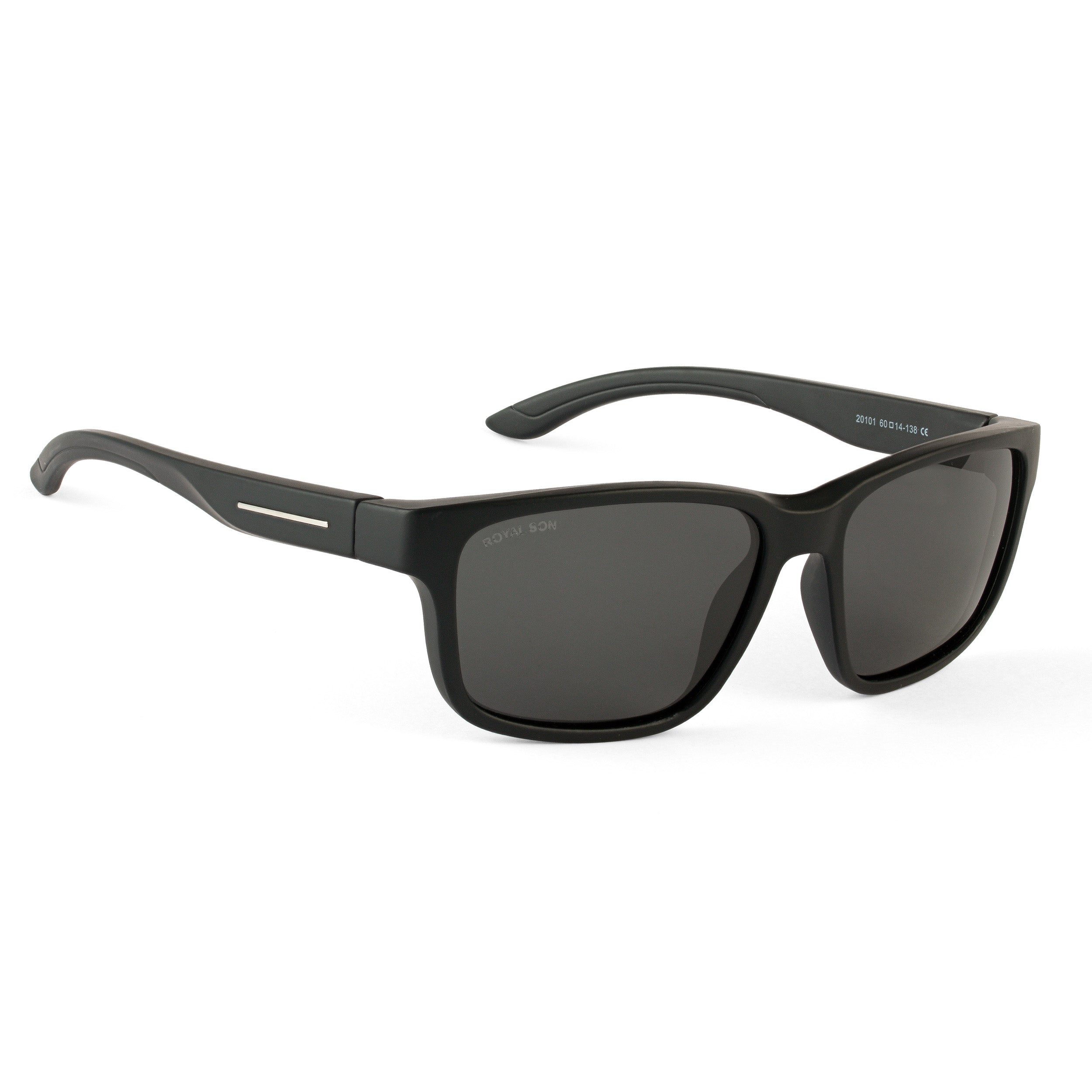 Royal Son Sports Black Polarized Sunglasses Men Women - CHI00161-C1