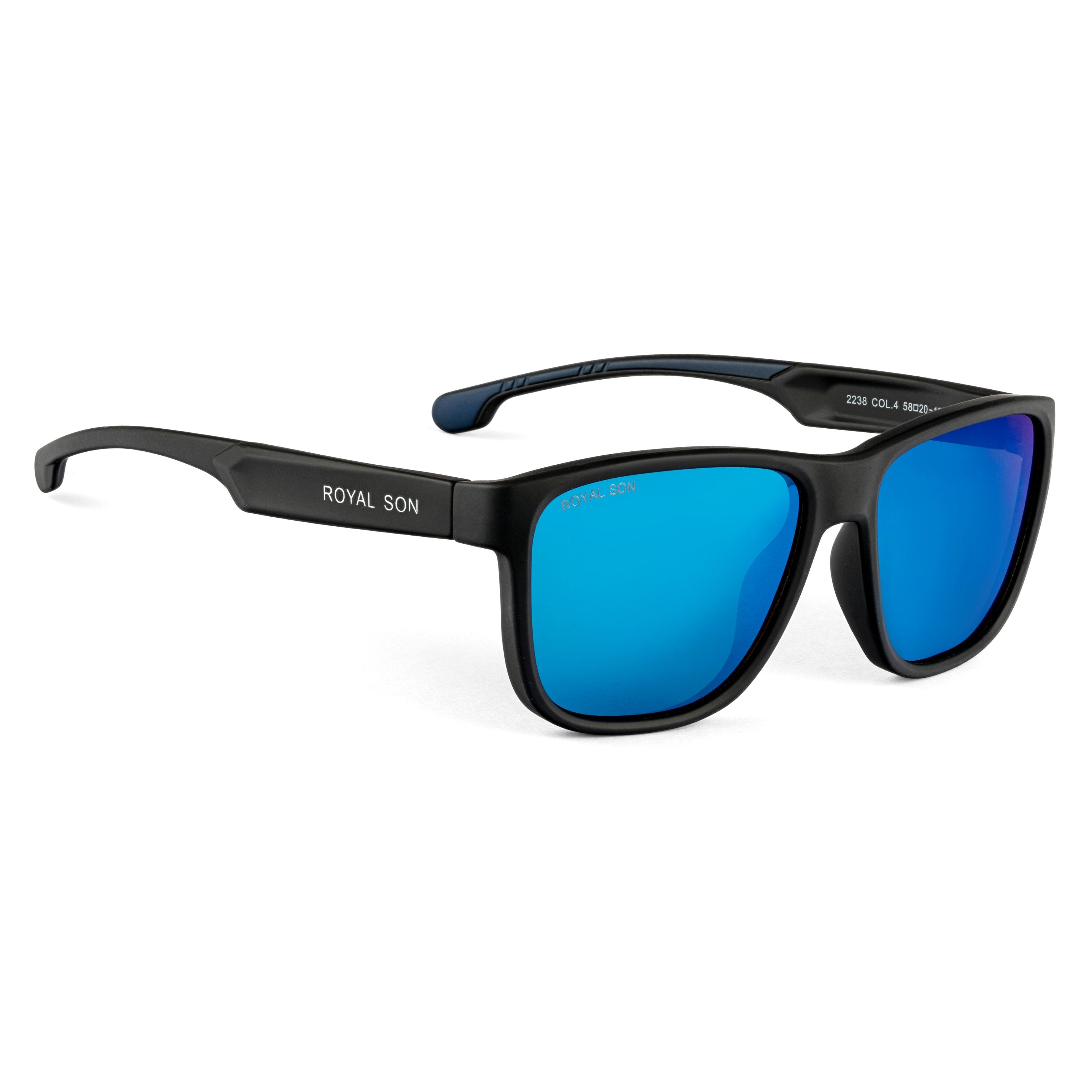 Royal Son Sports Black Polarized Sunglasses Men Women- CHI00173-C3